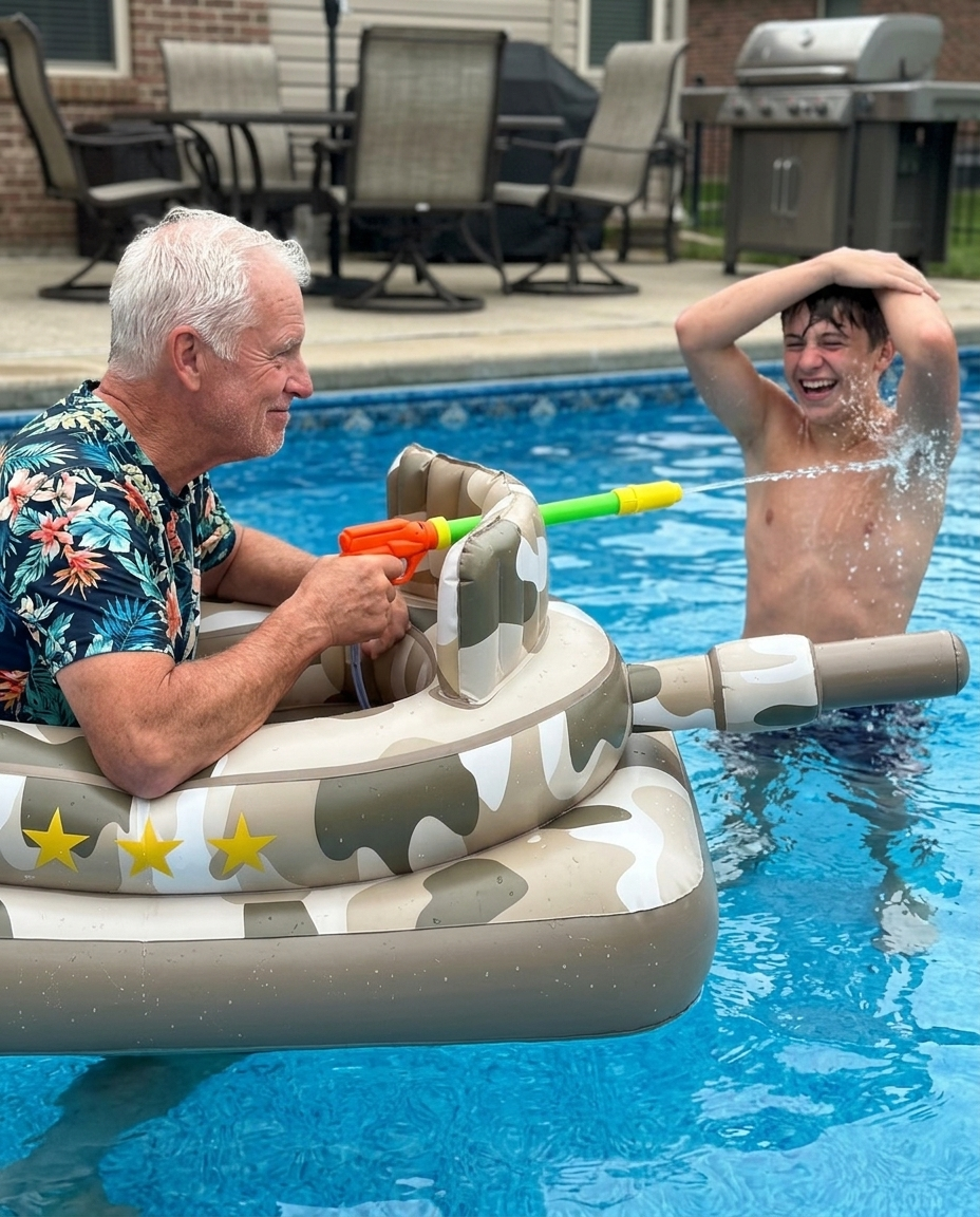 Grandpa vs grandson
