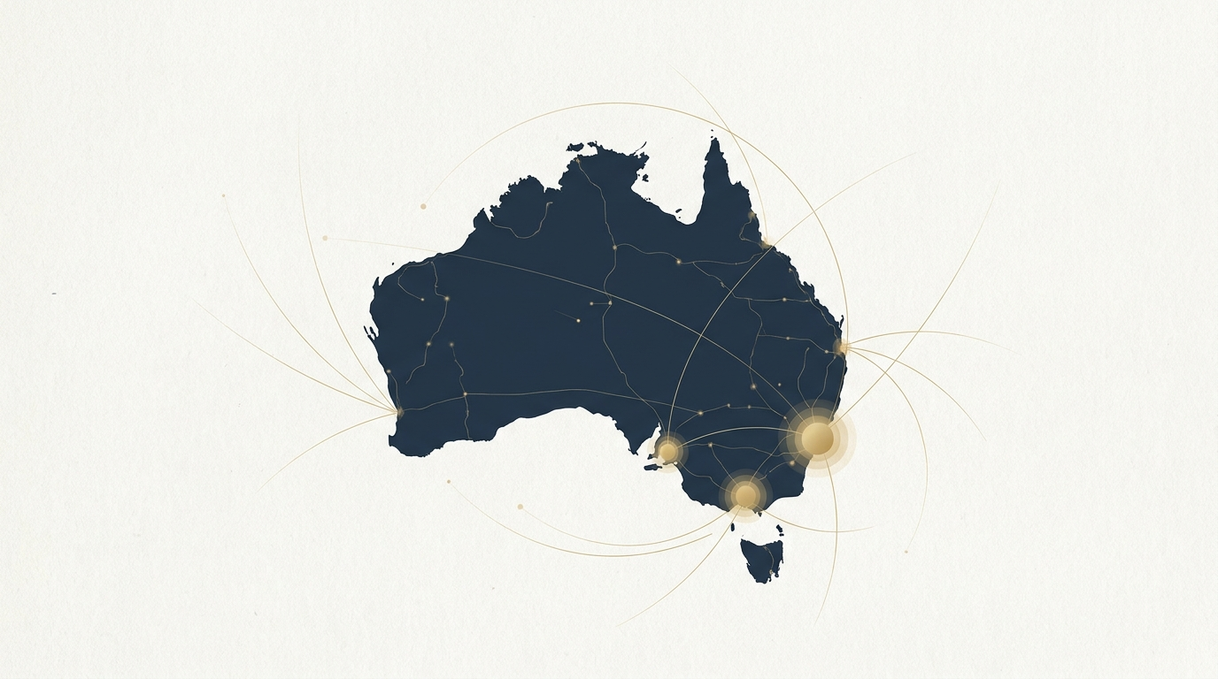 Australia's innovation hubs across Sydney, Melbourne and Adelaide