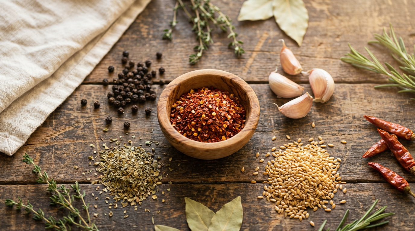 Ingredients naturels Flock Armor