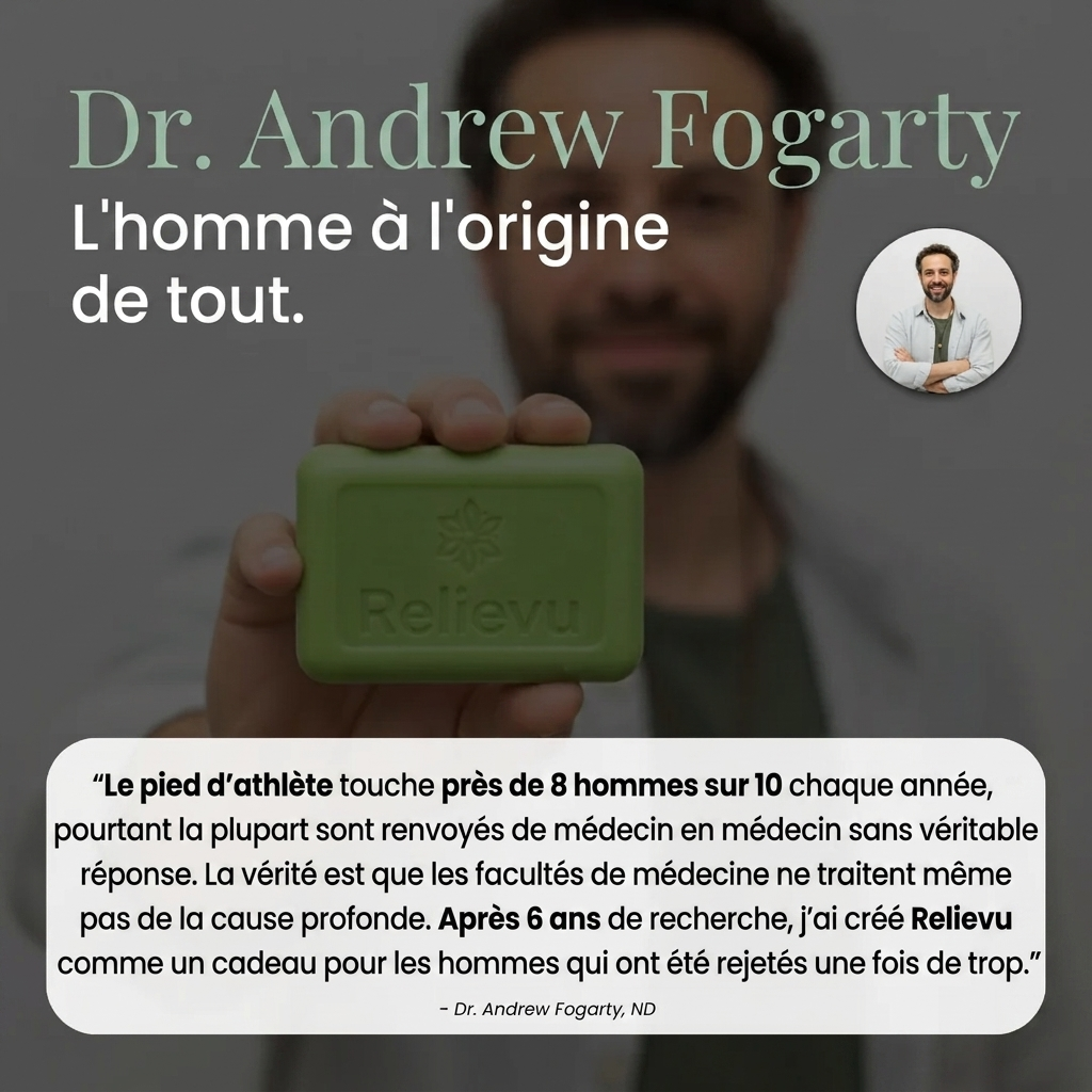 Dr. Andrew Fogarty, fondateur de Relievu