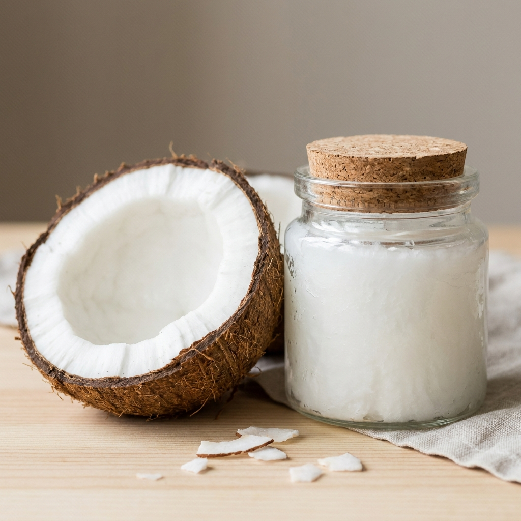 Huile de coco