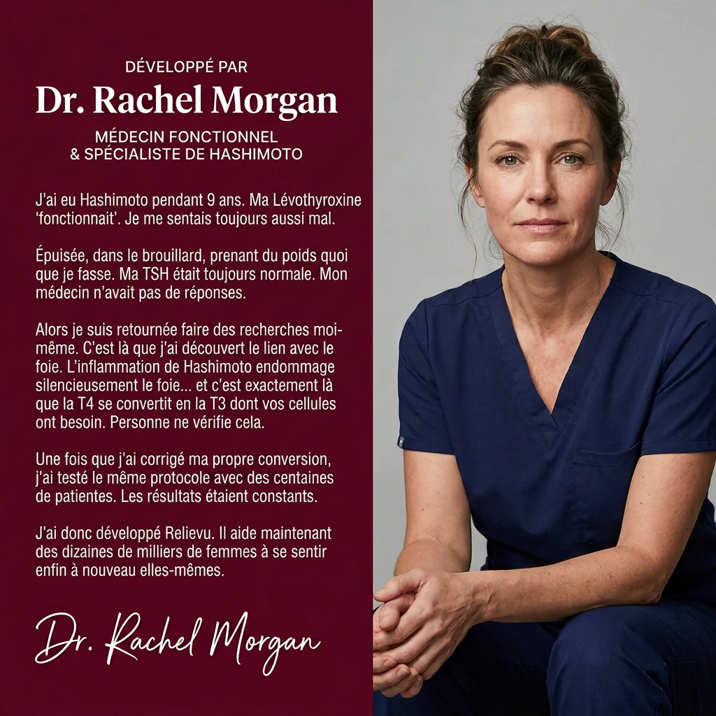 Développé par Dr. Rachel Morgan, médecin fonctionnel et spécialiste de Hashimoto
