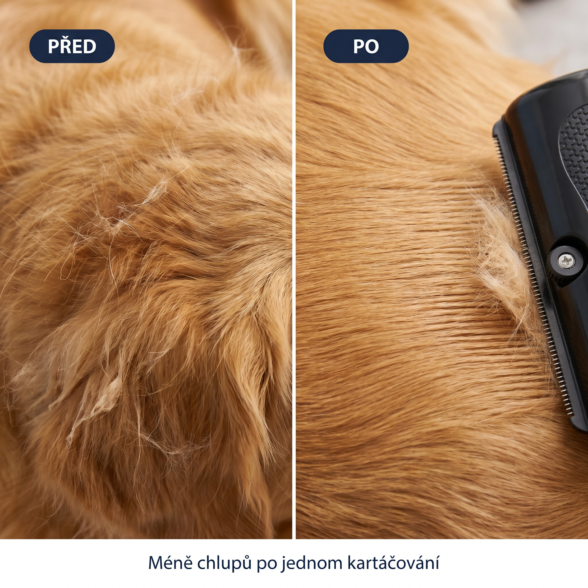 Chuchvalce odumřelých chlupů
