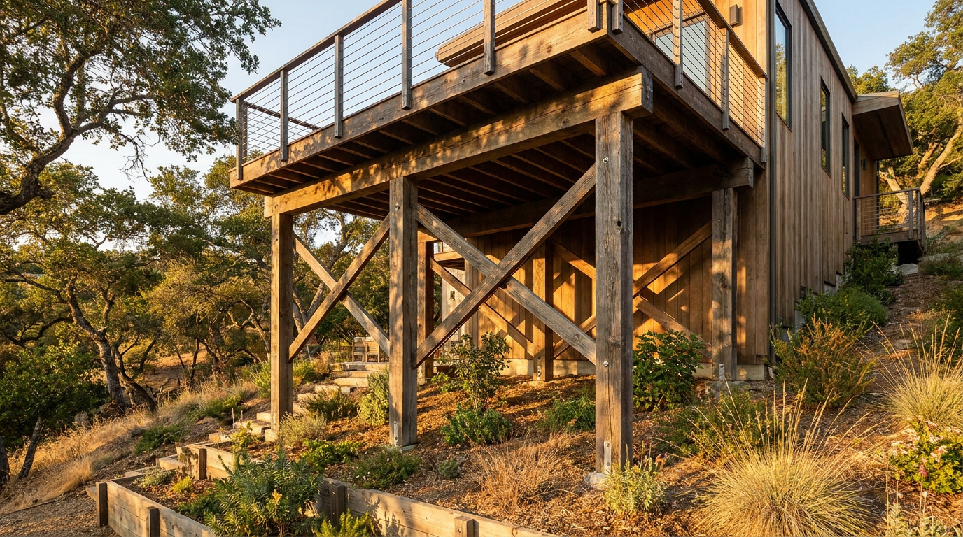 Elevated / Second-Story Deck