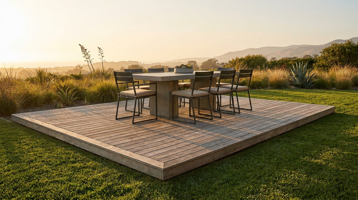 Ground-Level Deck