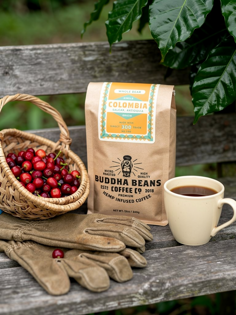 Costa Rica CBD Coffee: Single Origin Hemp Coffee from Volcanic Soil