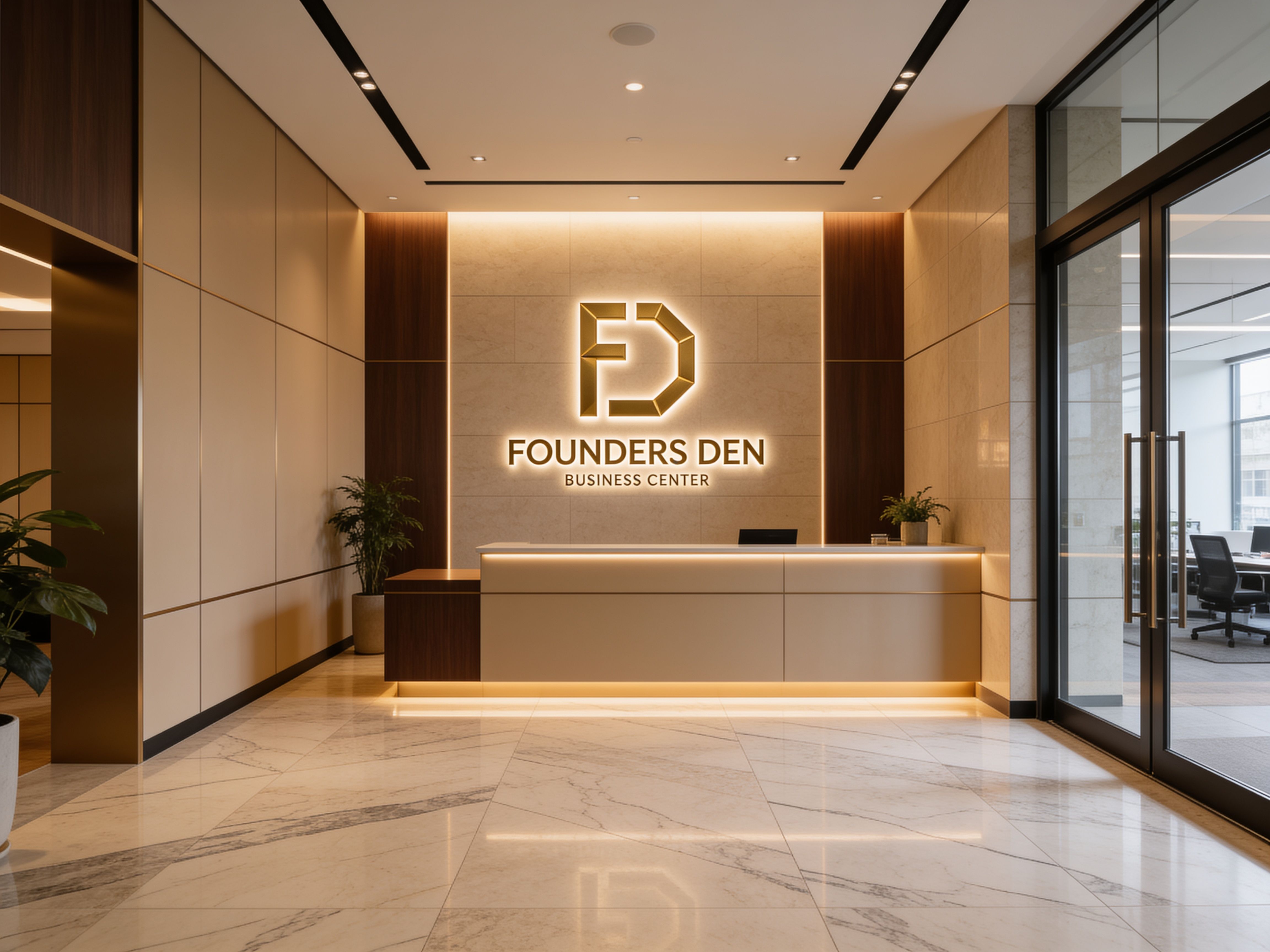 Reception business center