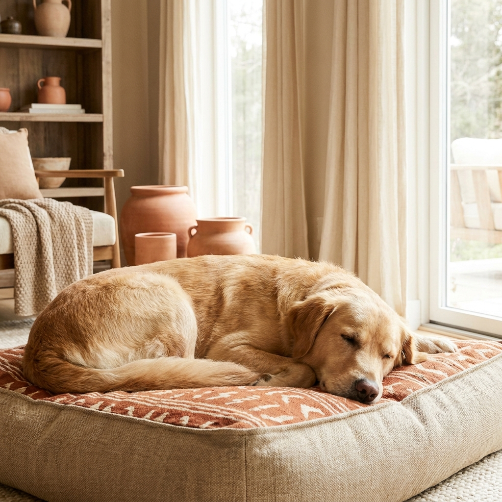 The bed built to lose the war on chewing.