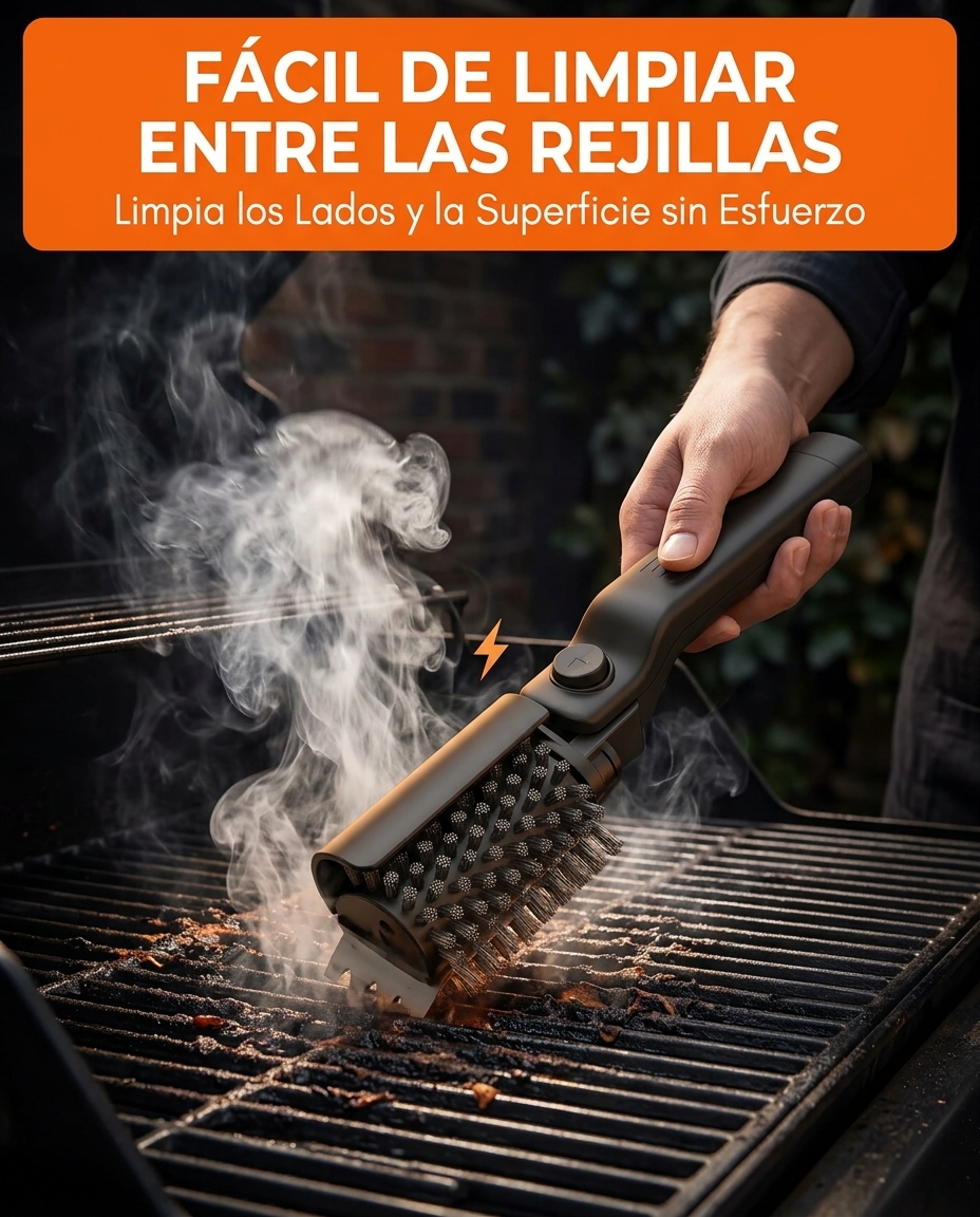 Fácil de limpiar entre rejillas