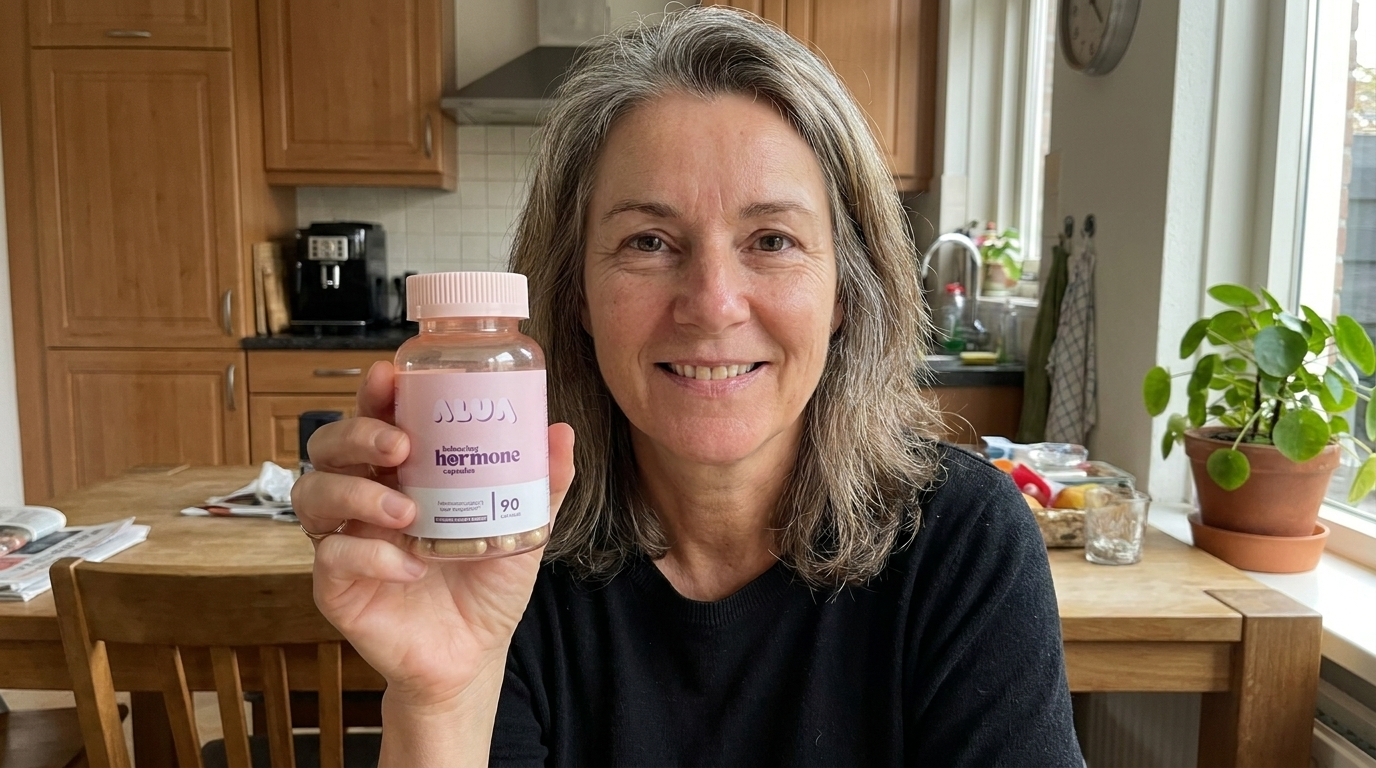 Tevreden gebruikster met de Vrouwelijke Balans Capsules