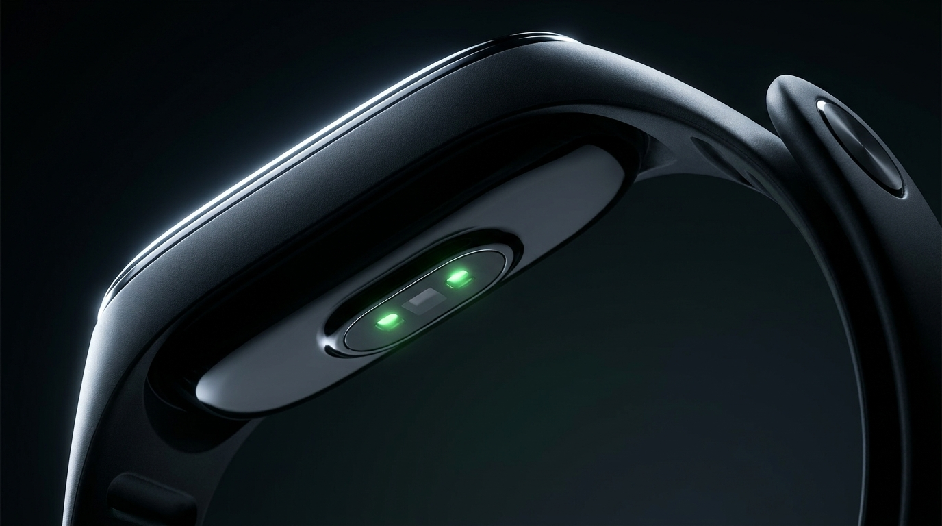 Macro shot of Longetive Health Band