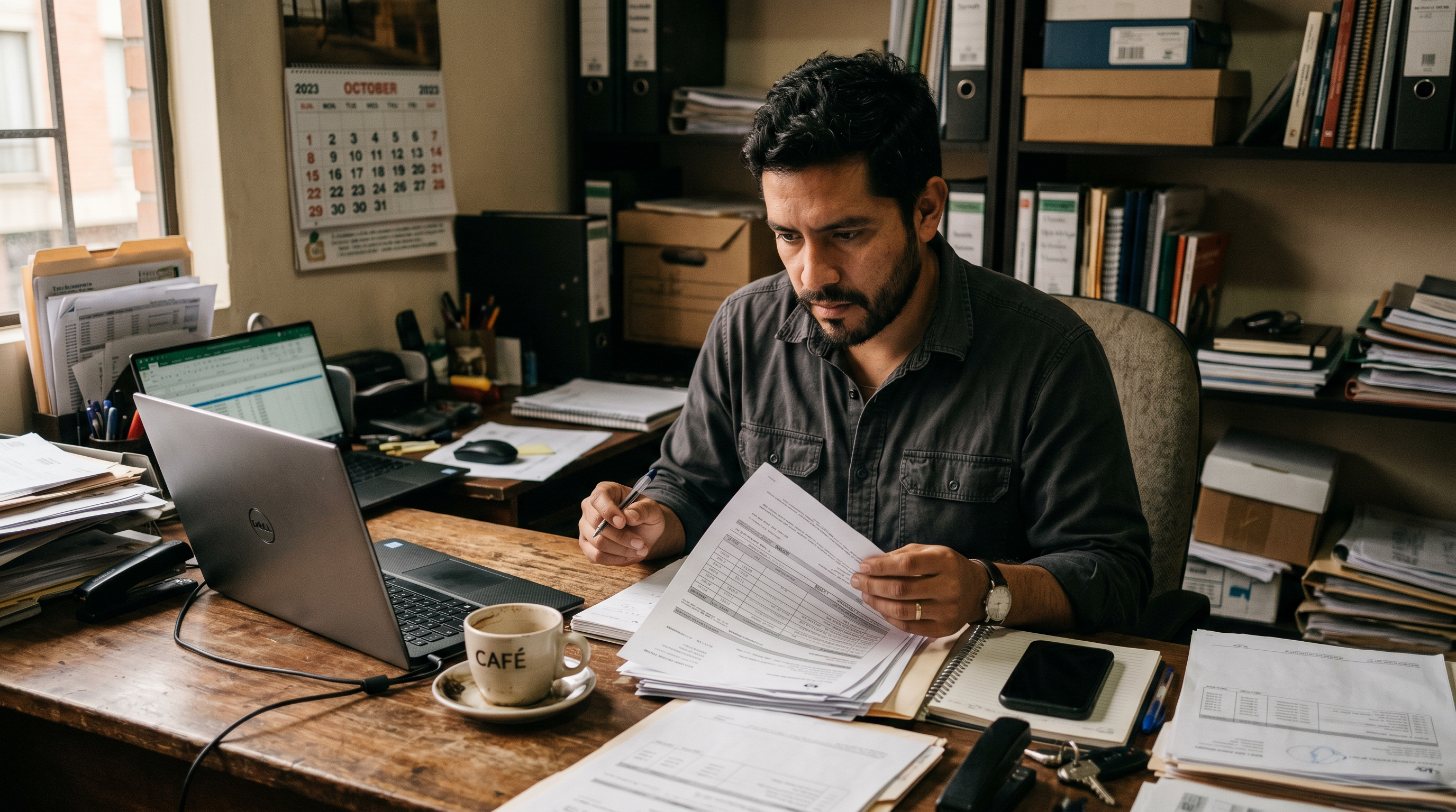 Emprendedor en su negocio
