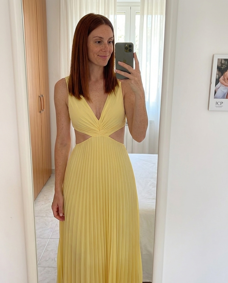 Cliente con l'abito Bellezza