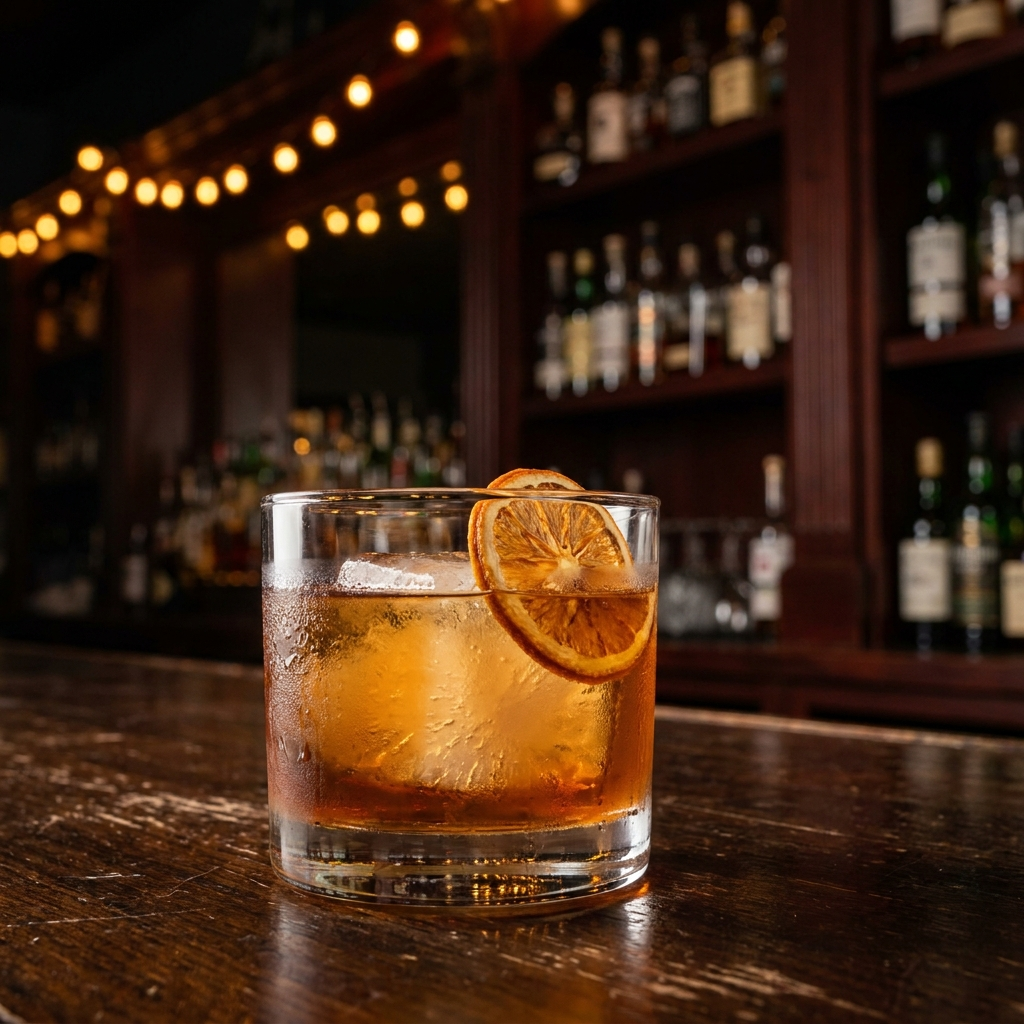 Craft cocktail beverage photography