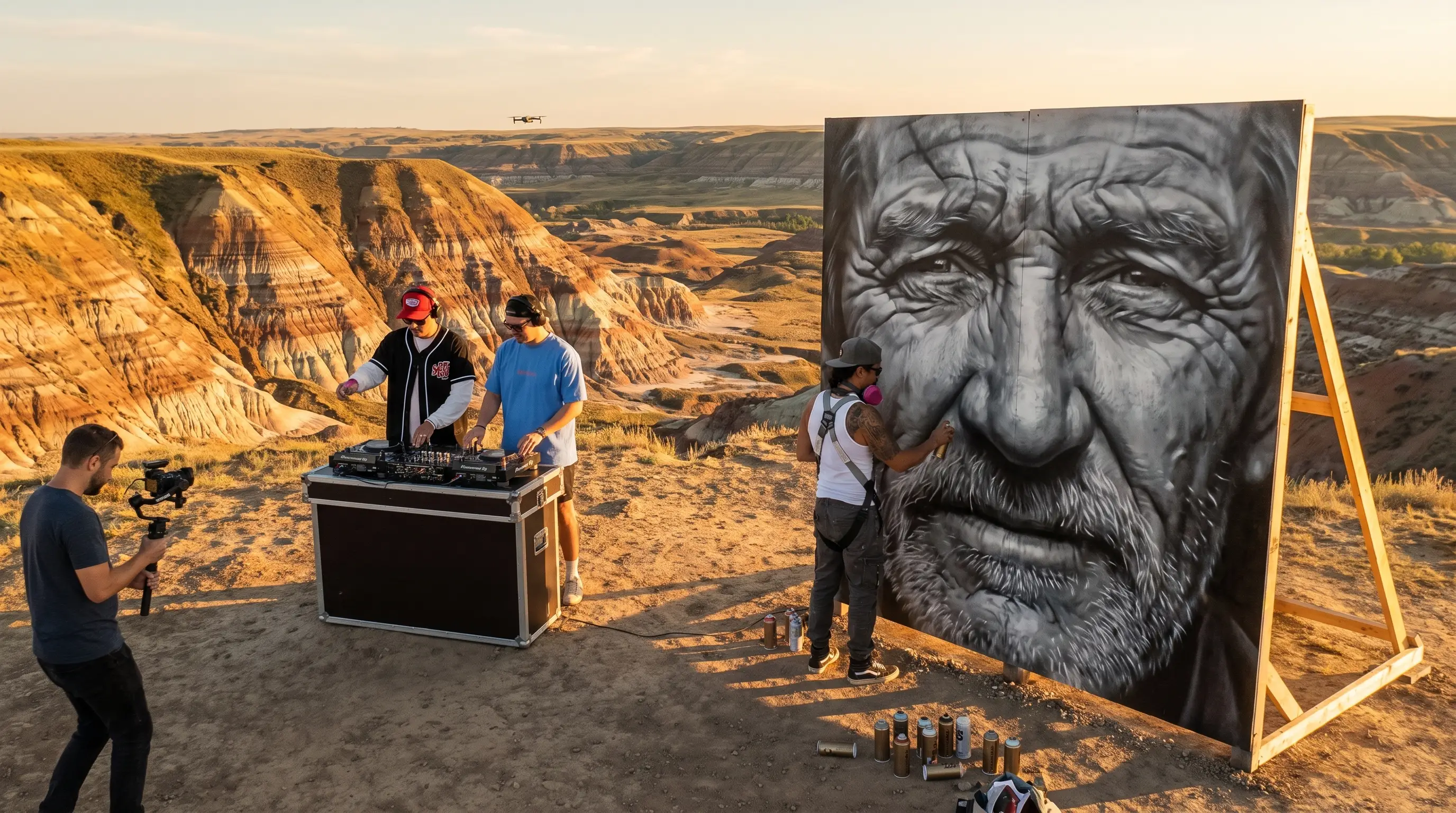 Concept — Drumheller episode at Horsethief Canyon