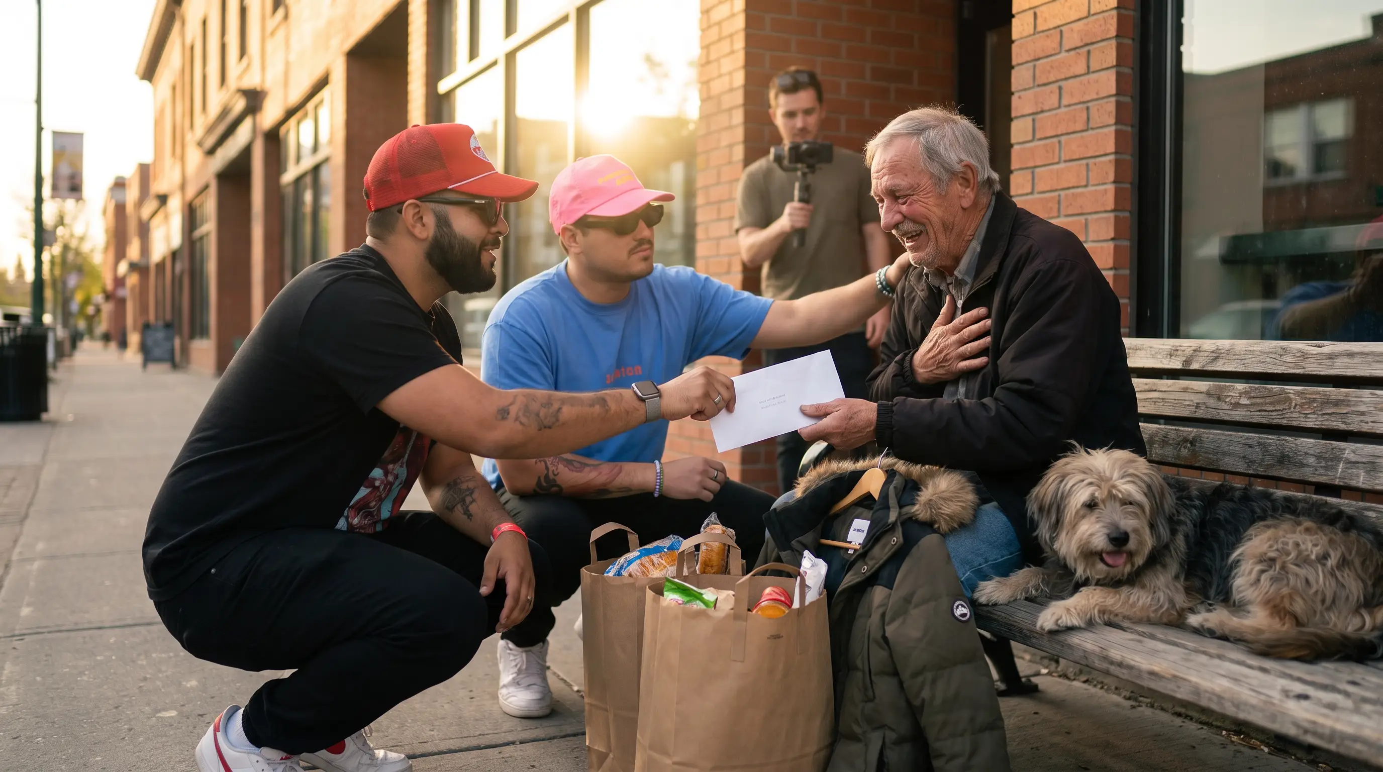 The cause — the giveaway moment