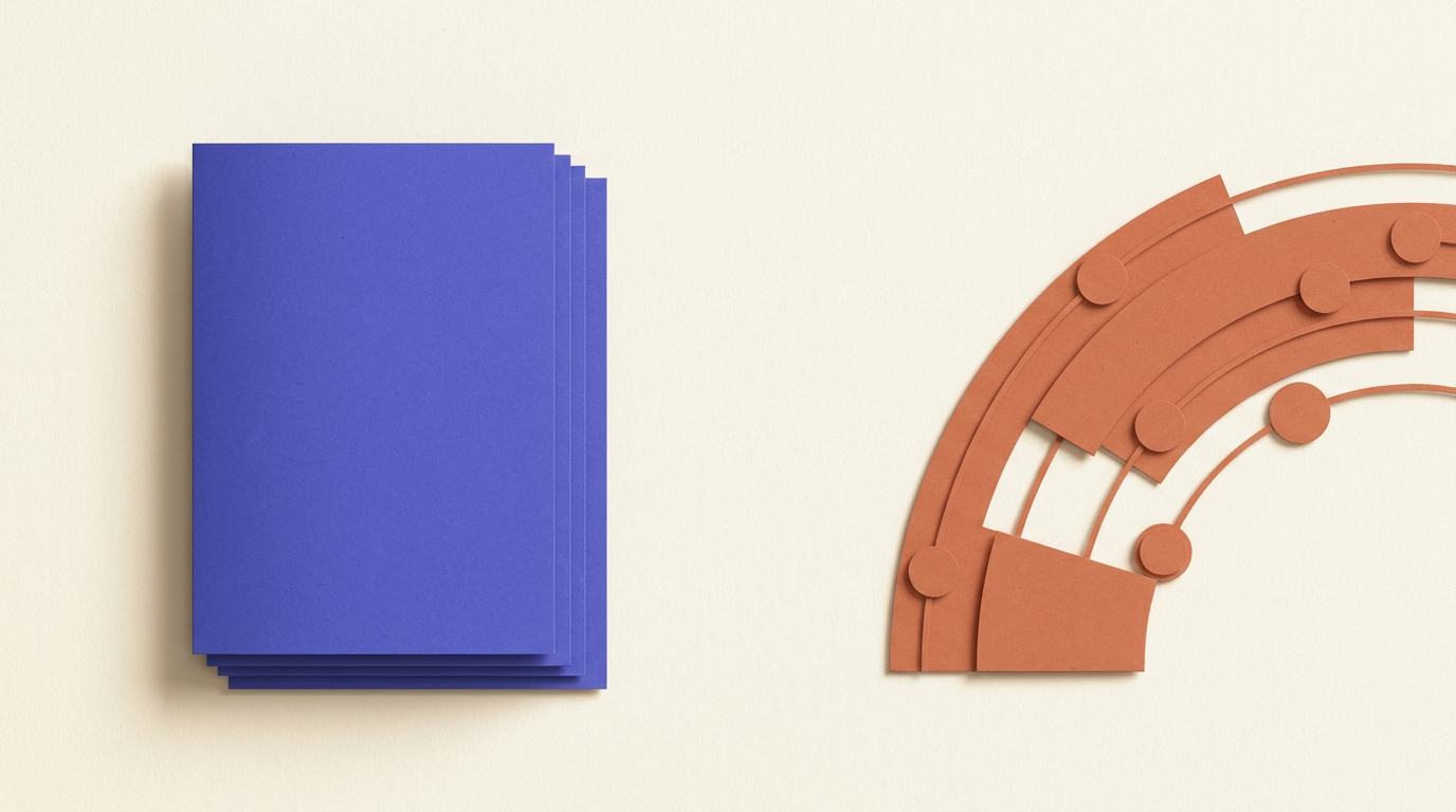 Livre blanc PDF vs HTML interactif : matrice de décision data-driven