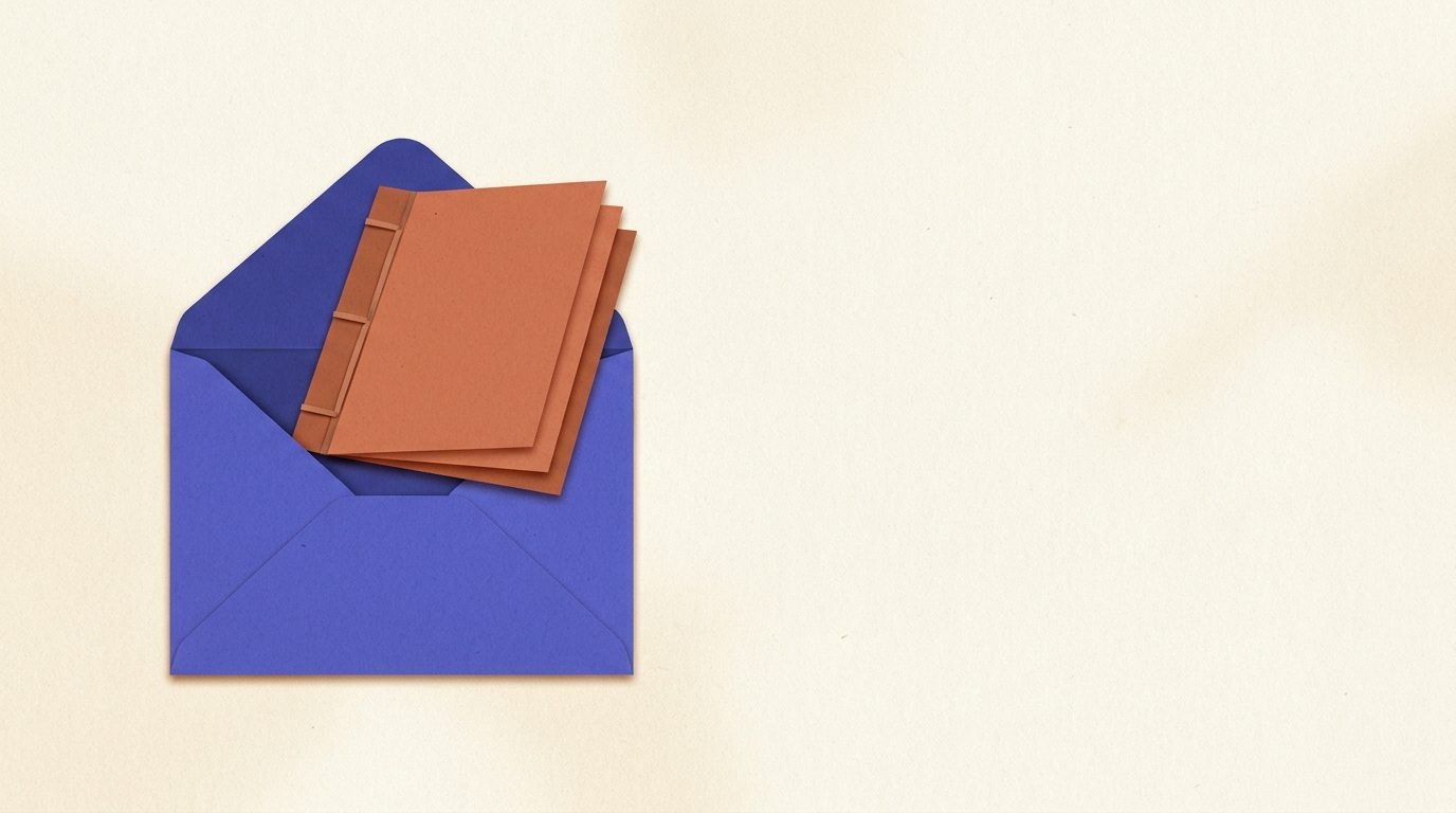 Email d'envoi d'un livre blanc B2B ouvert révélant le contenu accroche commerciale