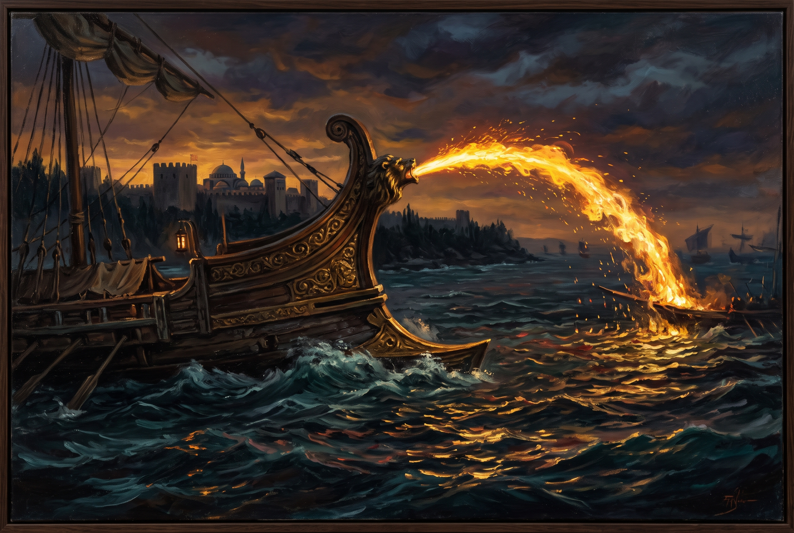 What Was Greek Fire? The Secret Weapon That Saved Constantinople