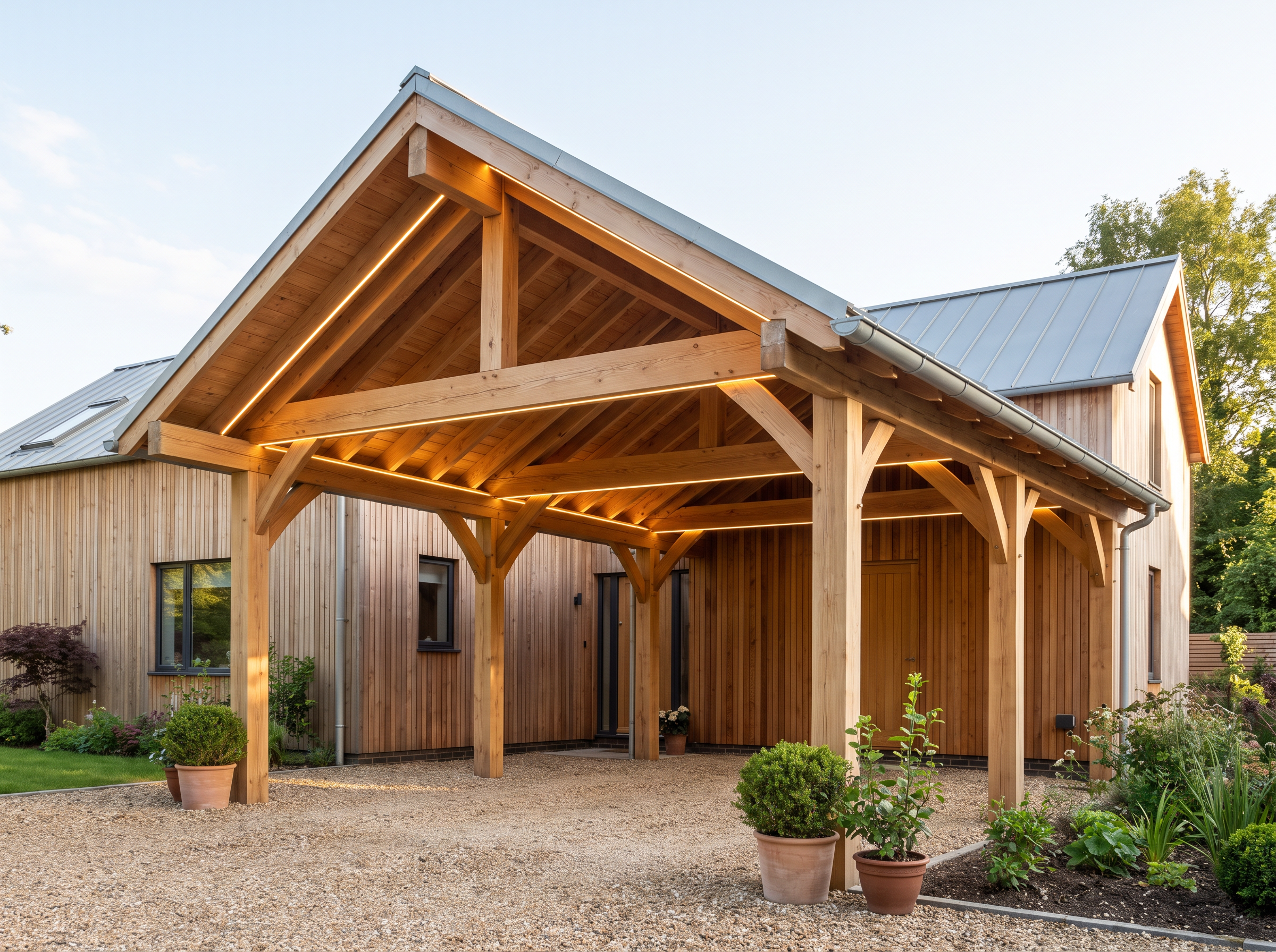 Carport Berlaar door AltriKlus