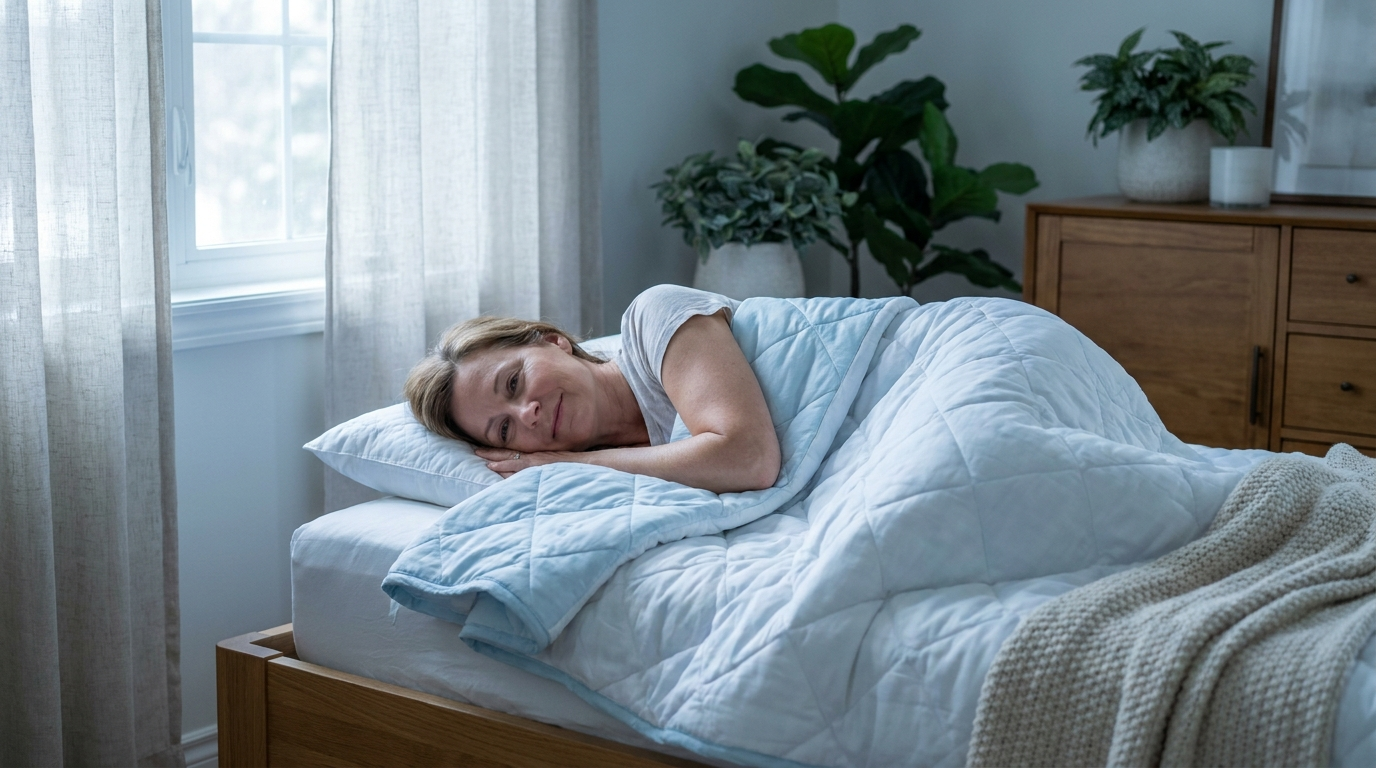 Woman sleeping peacefully