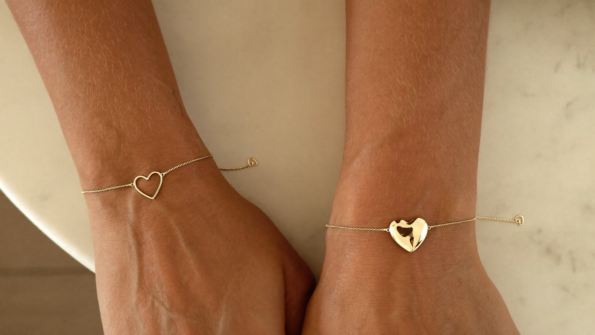Bracelets Cœurs Assortis