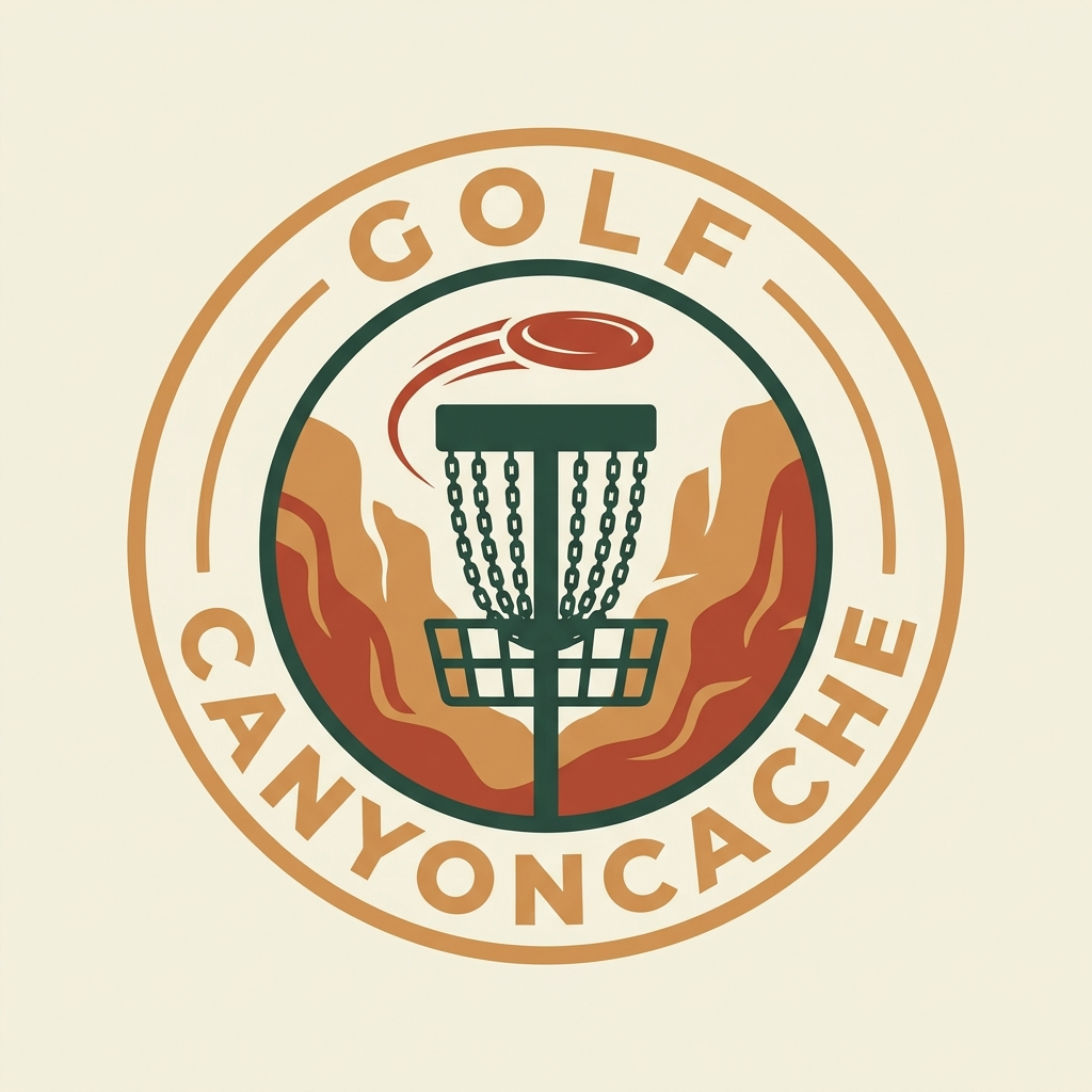 Golf CanyonCache badge logo