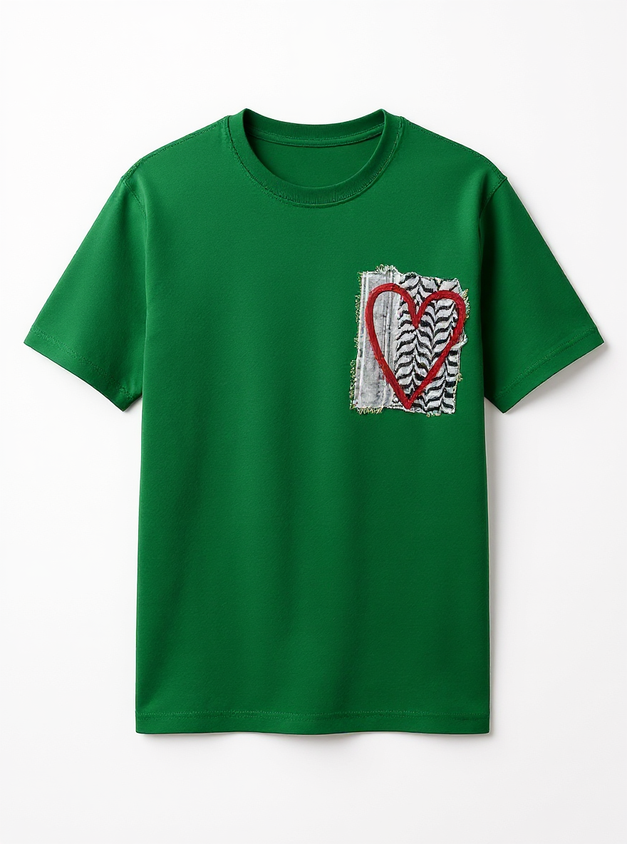UNITY Tee Vert Palestine