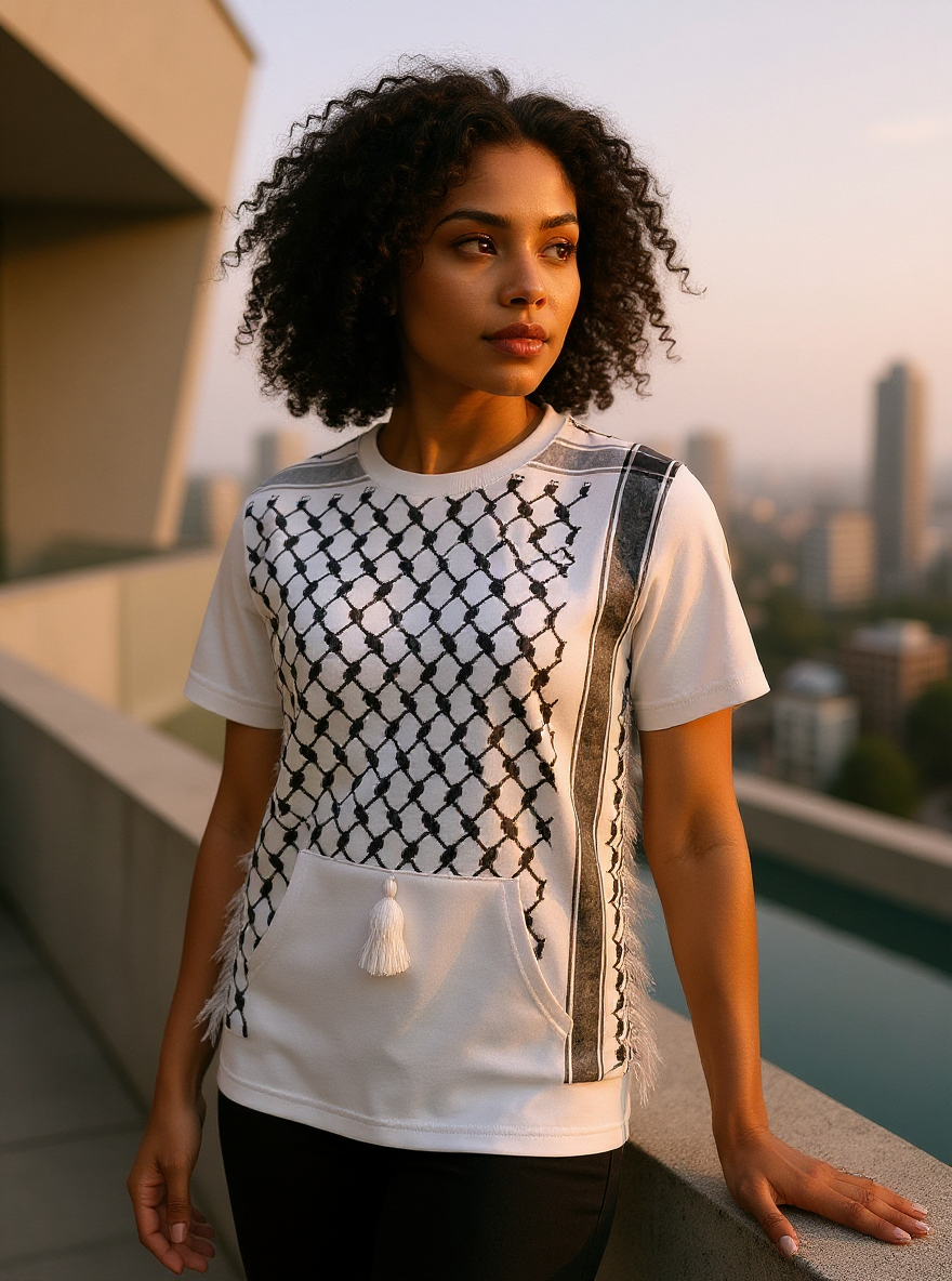 UNITY — Blanc Keffiyeh, Casablanca Modern Rooftop