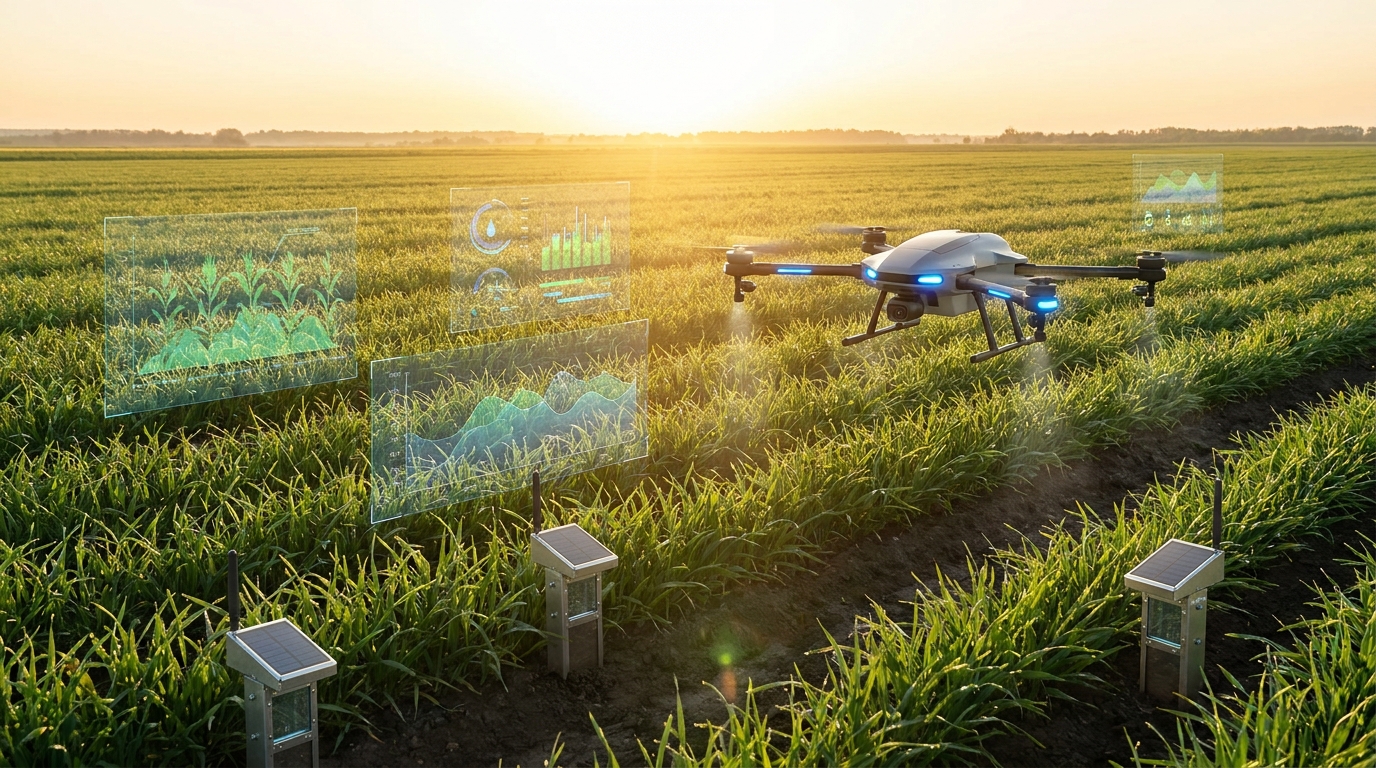 AI in Smart Agriculture: From Field to Data-Driven Farming