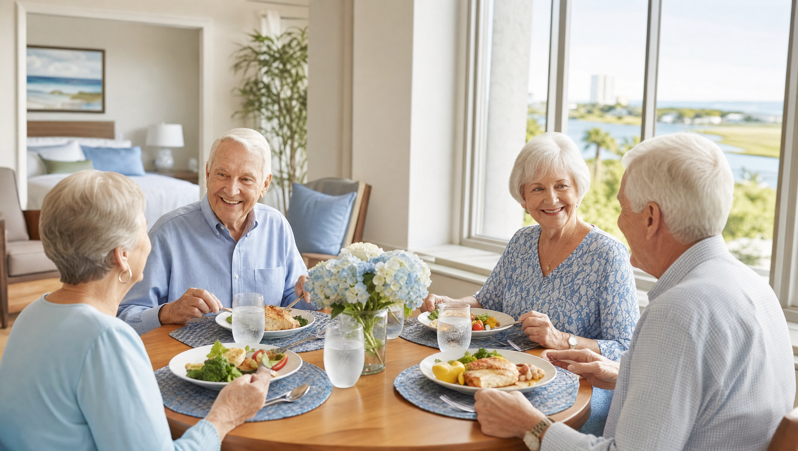 Senior Living with Meals and Housekeeping Near Myrtle Beach, SC