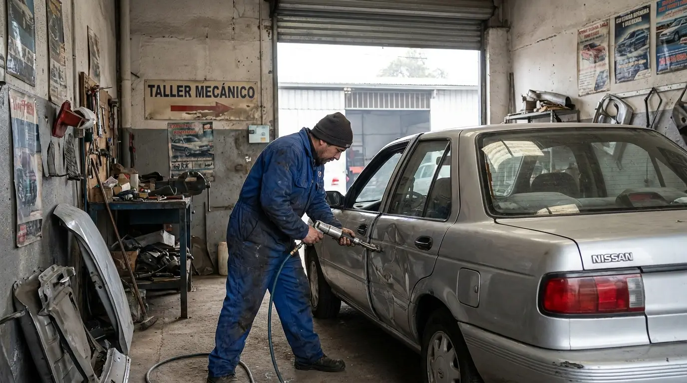 Desabolladura y reparación