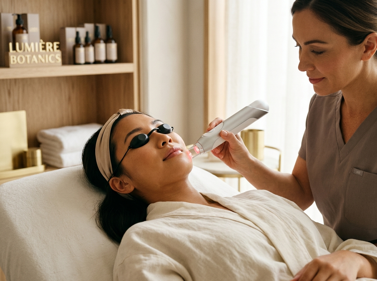 Laser skin treatment