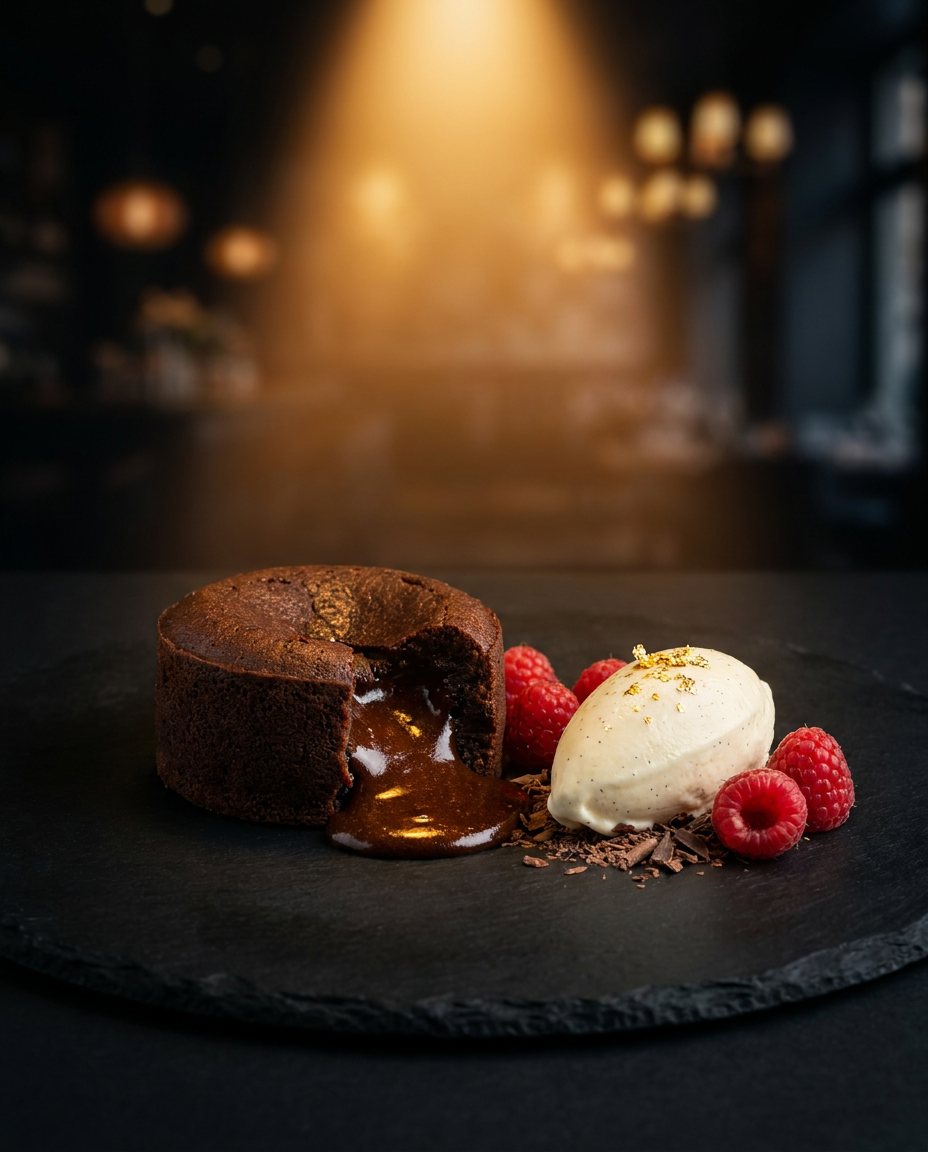 Fondant de chocolate 70%
