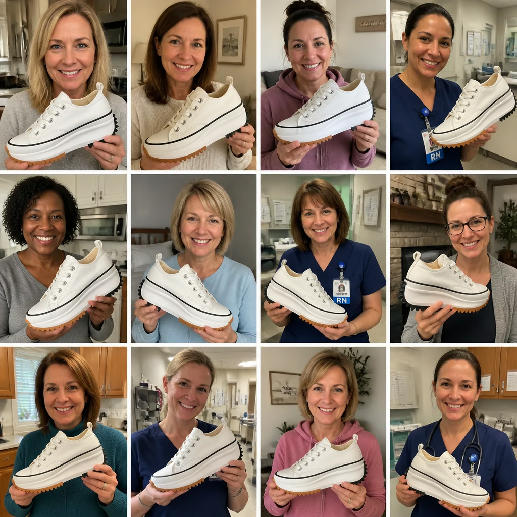 Collage of happy LUNASTAR customers