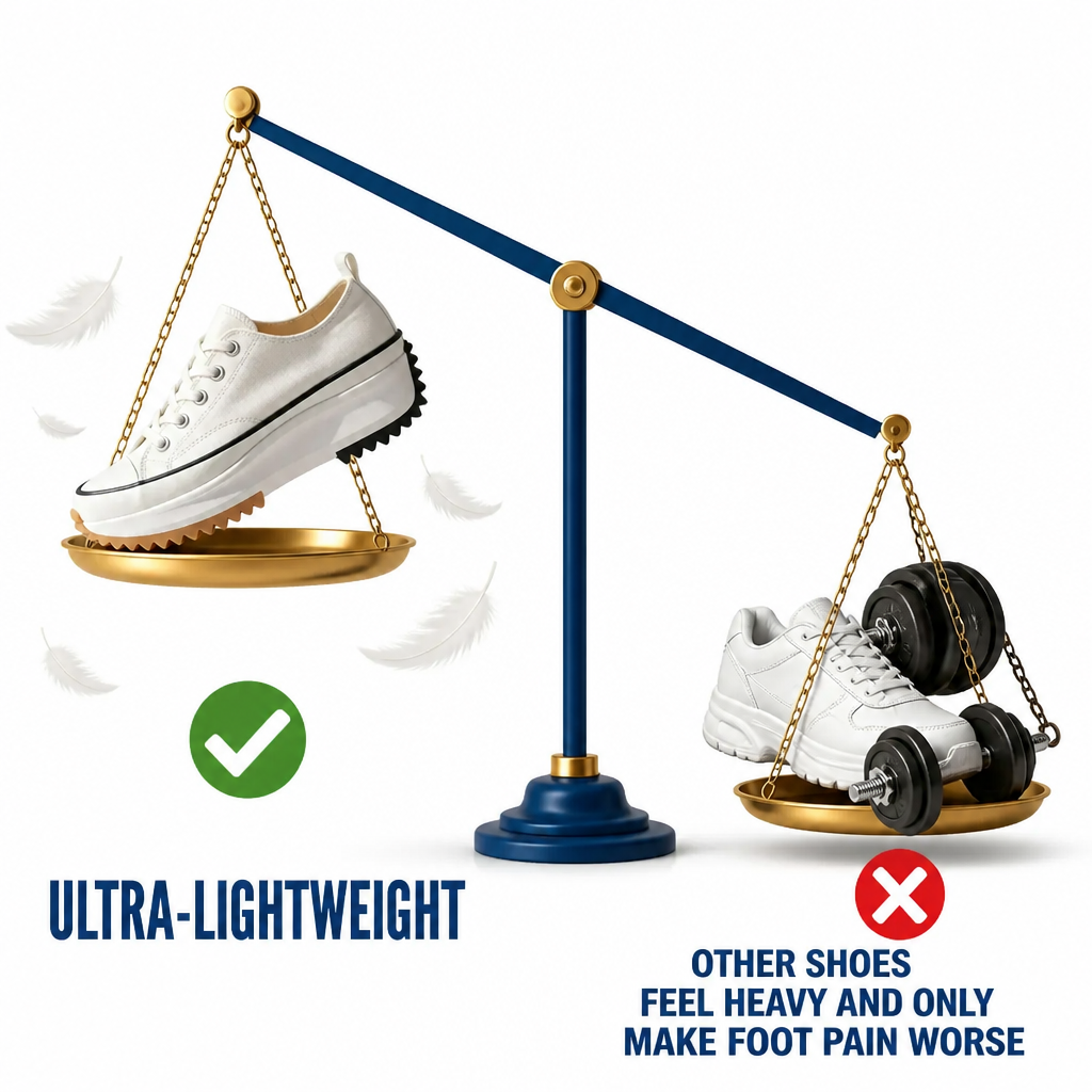 Lightweight comparison graphic