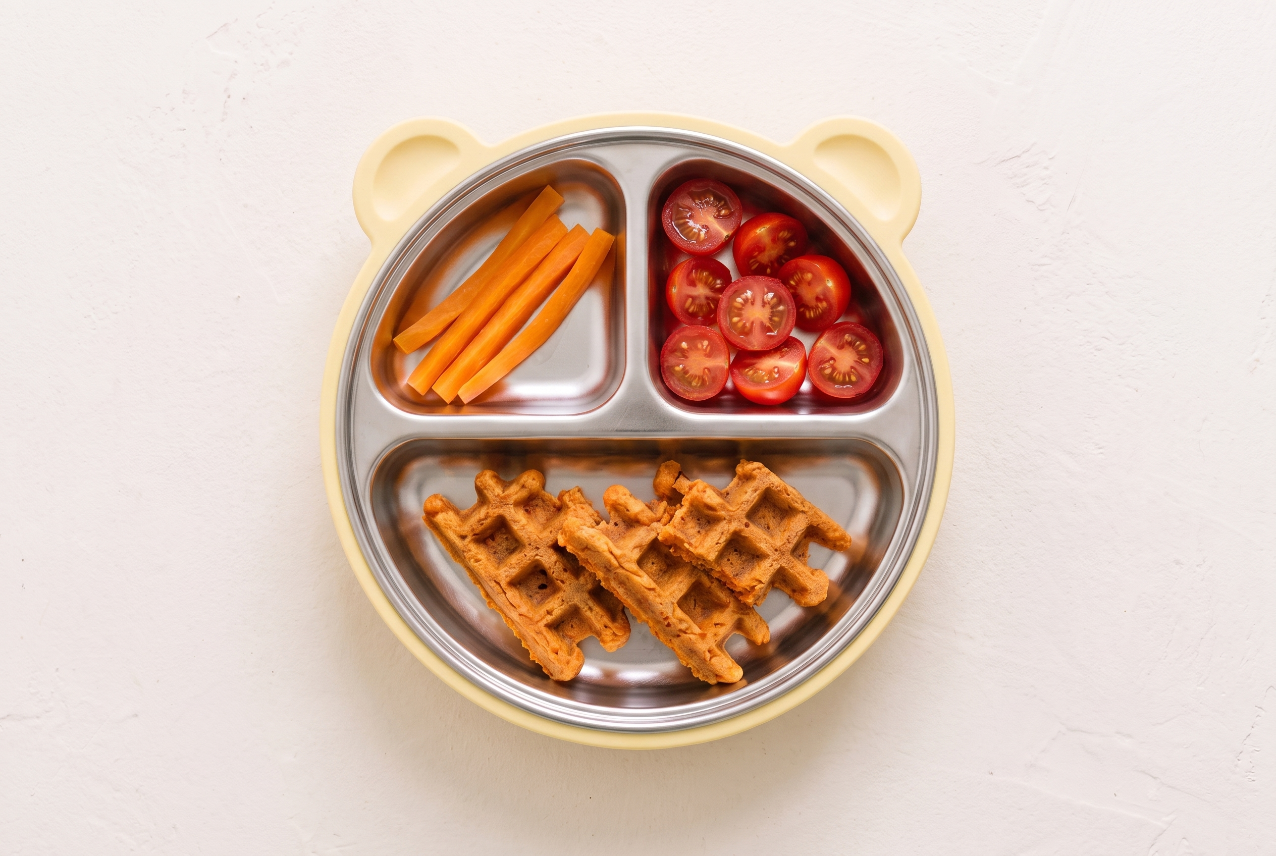 Eisenreiche Linsenwaffeln