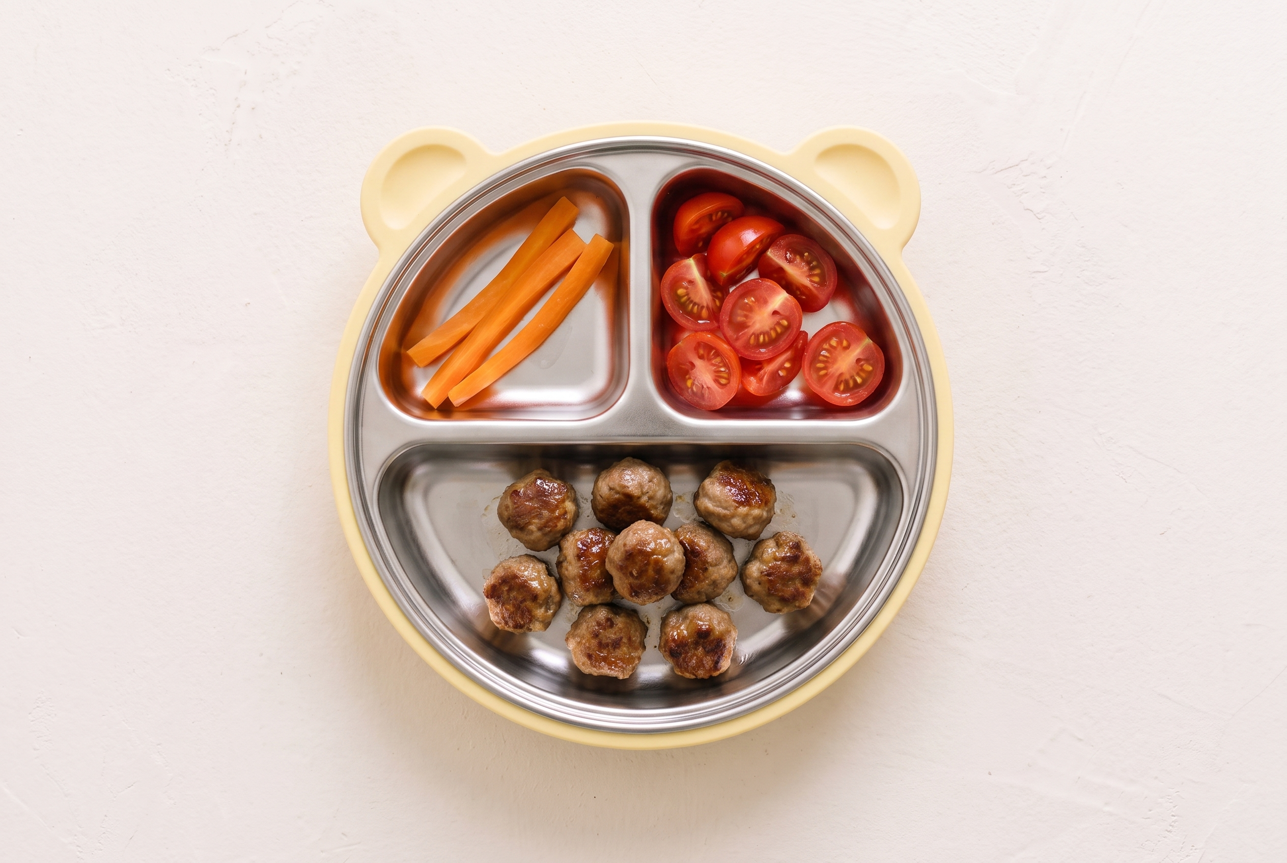 Mini-Frikadellen mit Gemüse