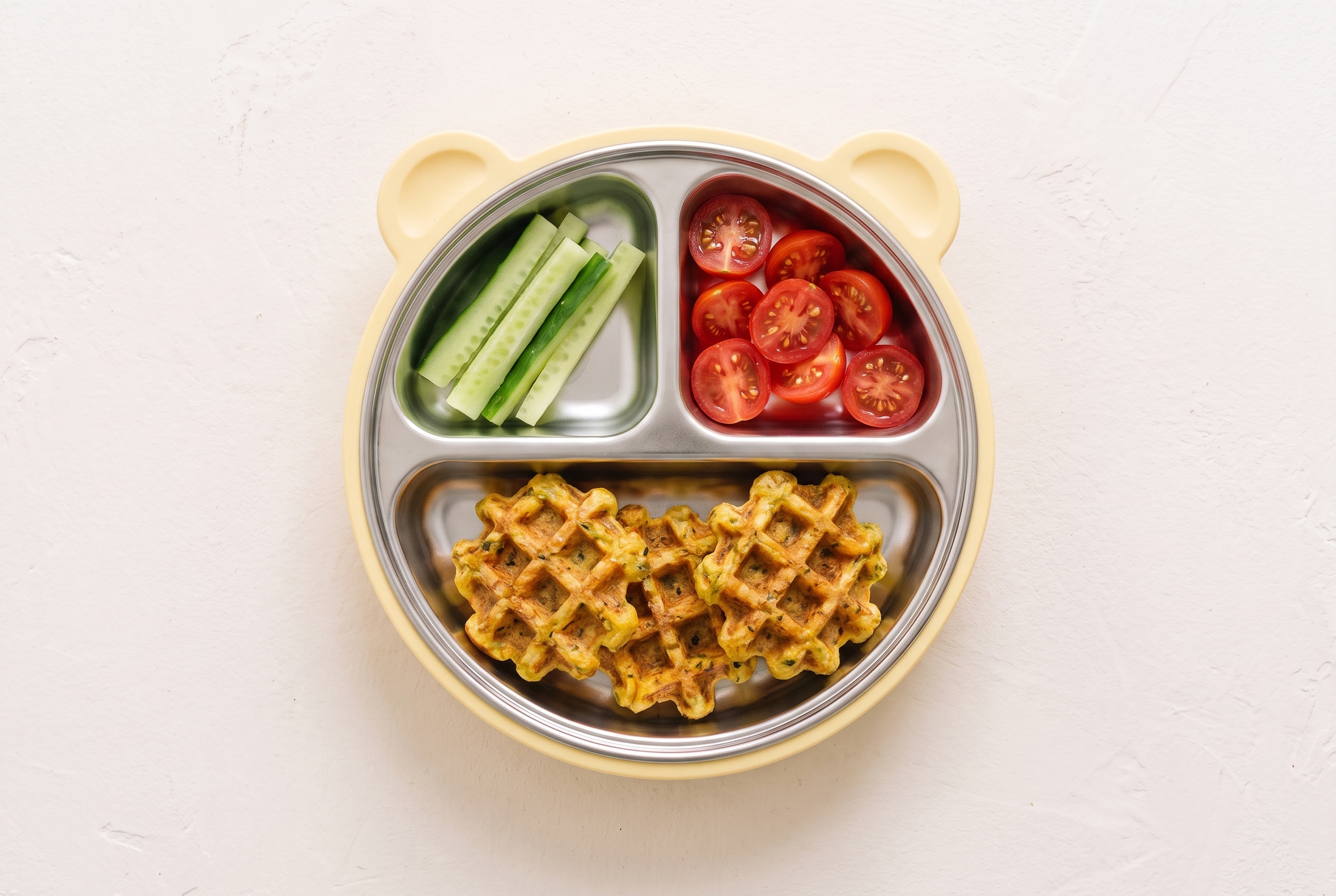 Herzhafte Ofen-Gemüsewaffeln