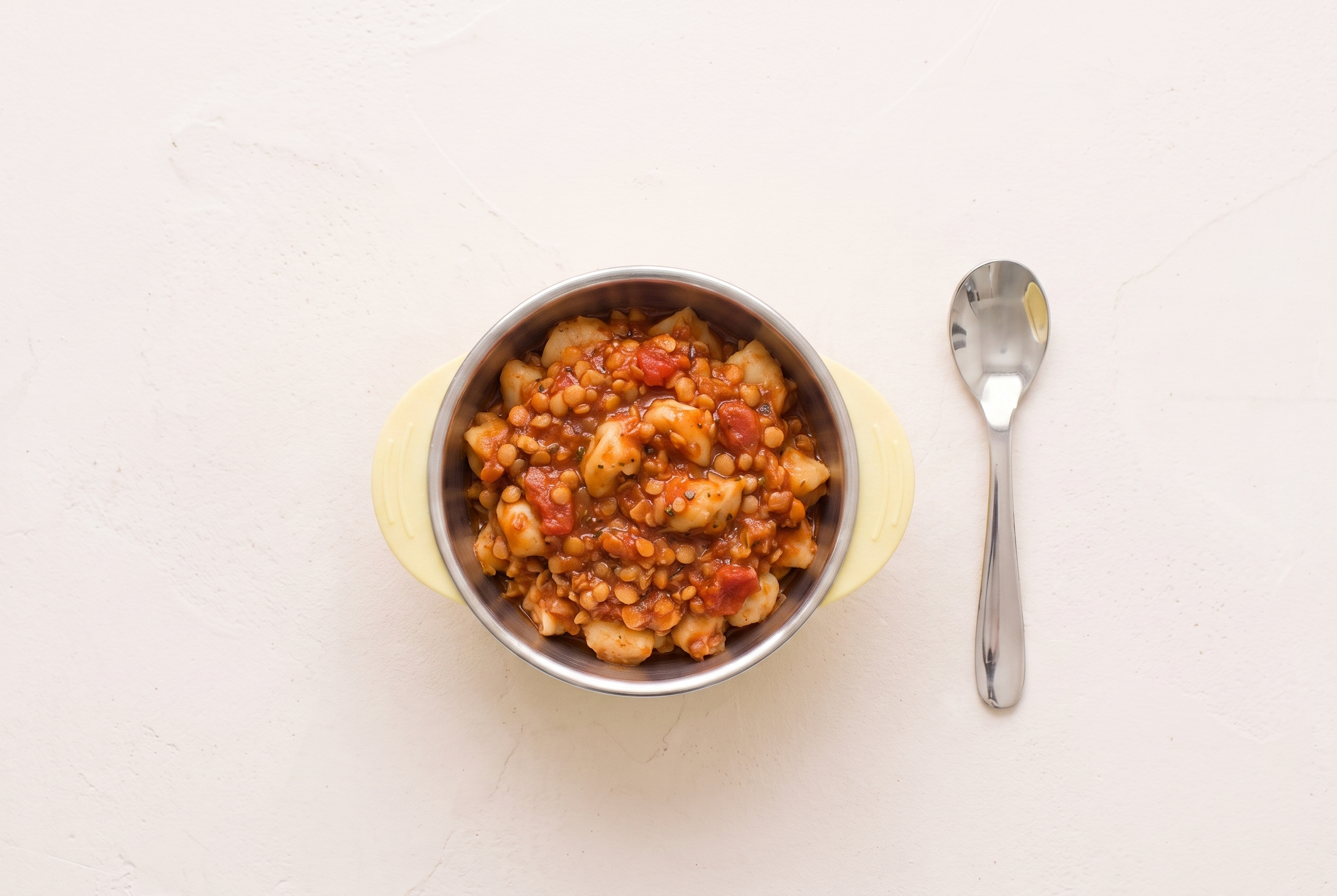 Rote-Linsen-Bolognese