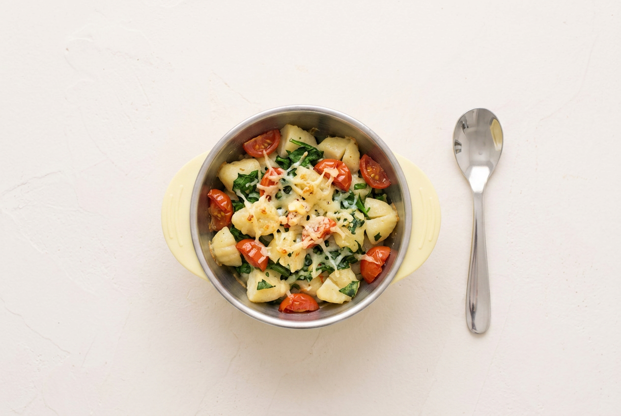 Gnocchi-Spinat-Auflauf