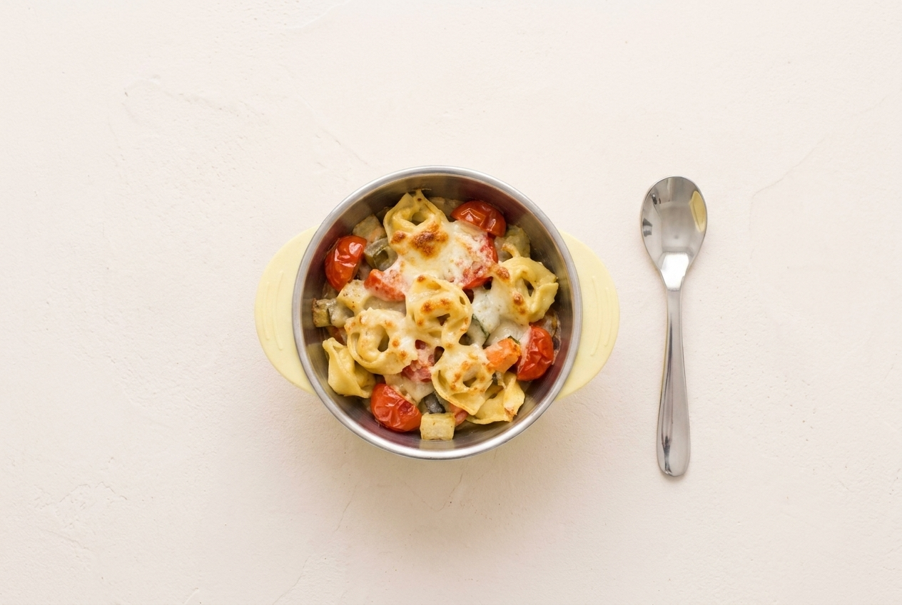 Tortelliniauflauf mit Gemüse