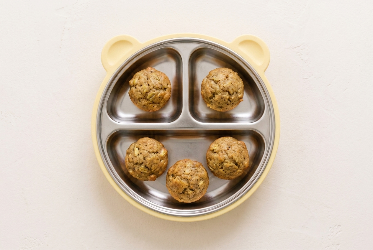 Bananenmuffins ohne Zucker