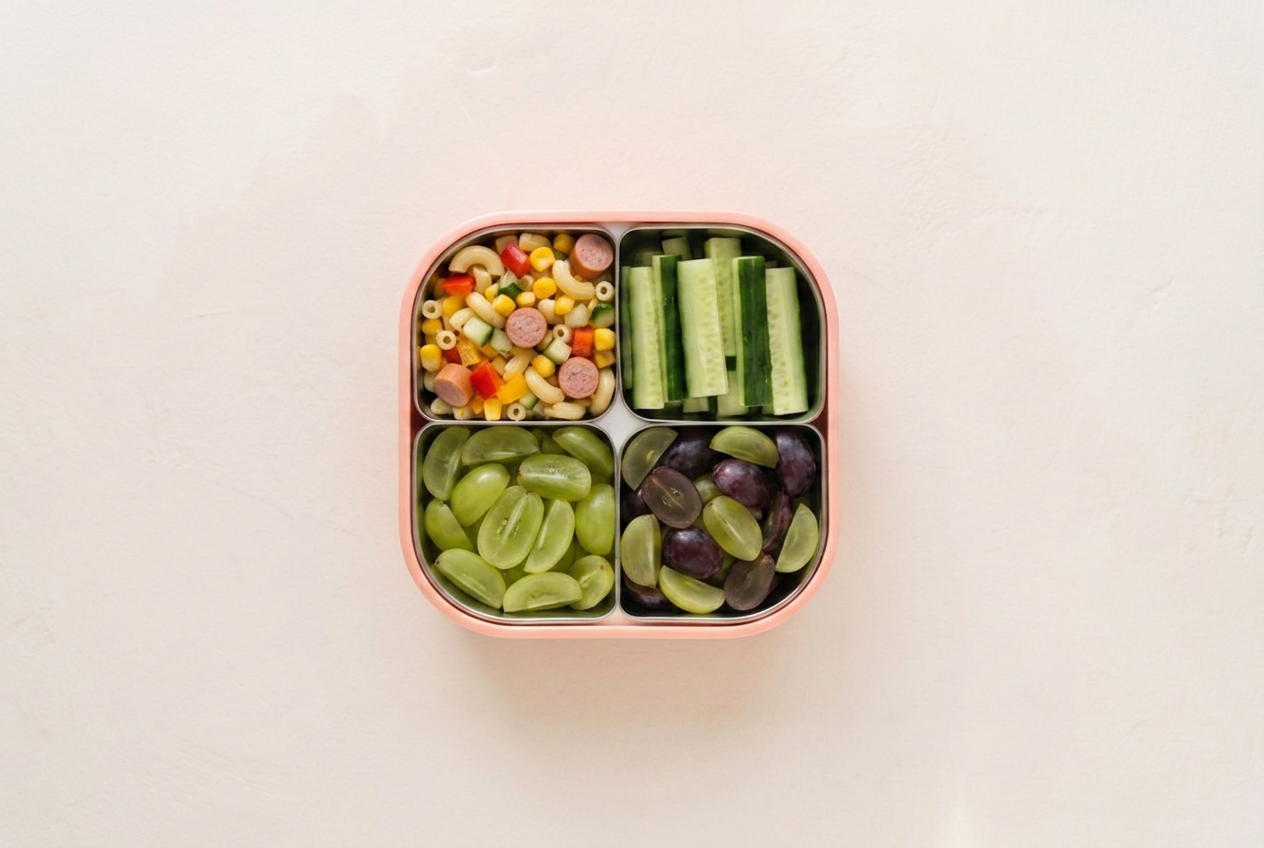 Bunter Nudelsalat mit Ei-freier Mayo
