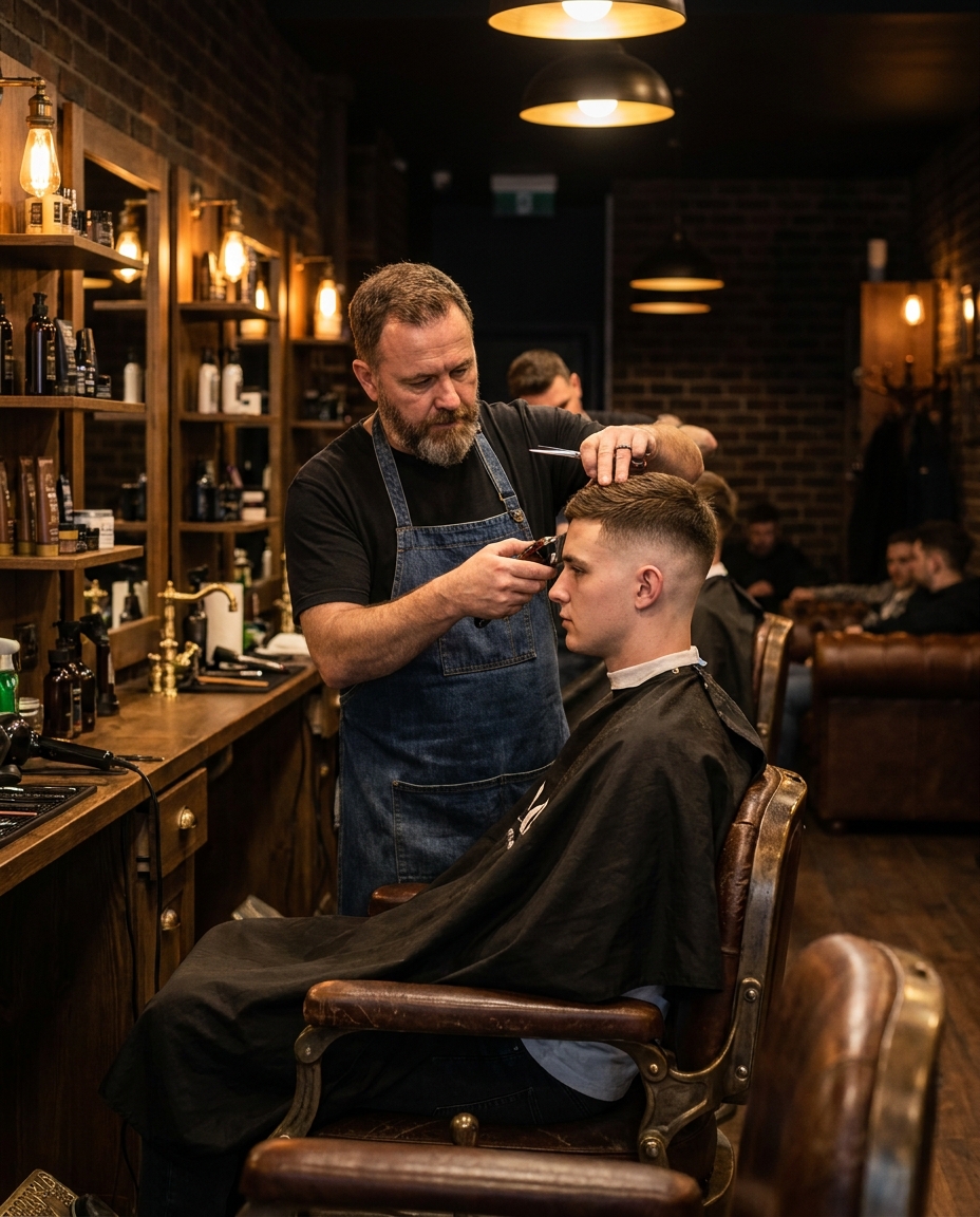 Inside Fade Mechanic barbershop