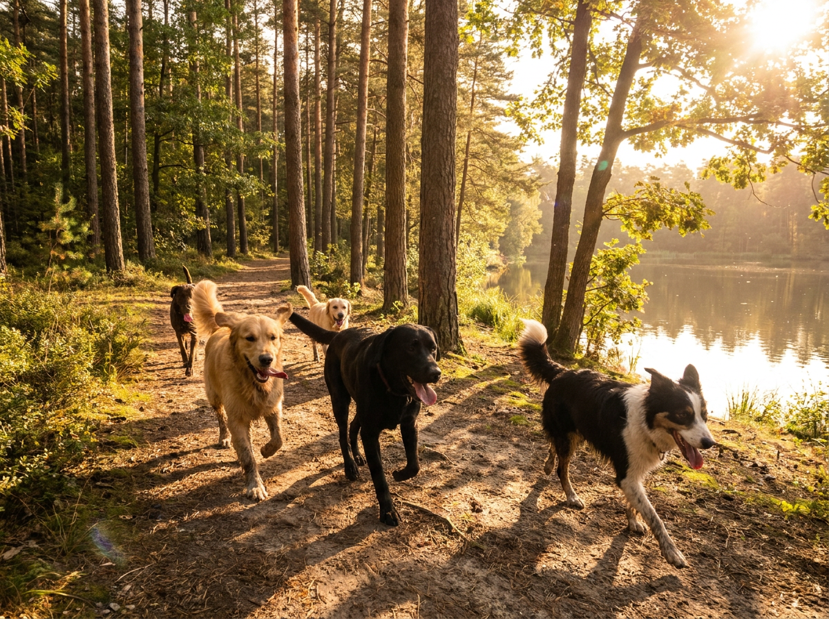 dog walking