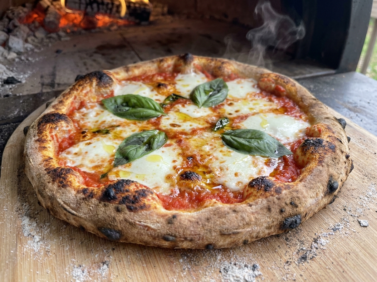 wood fired pizza