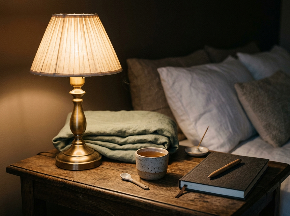 A calm evening scene