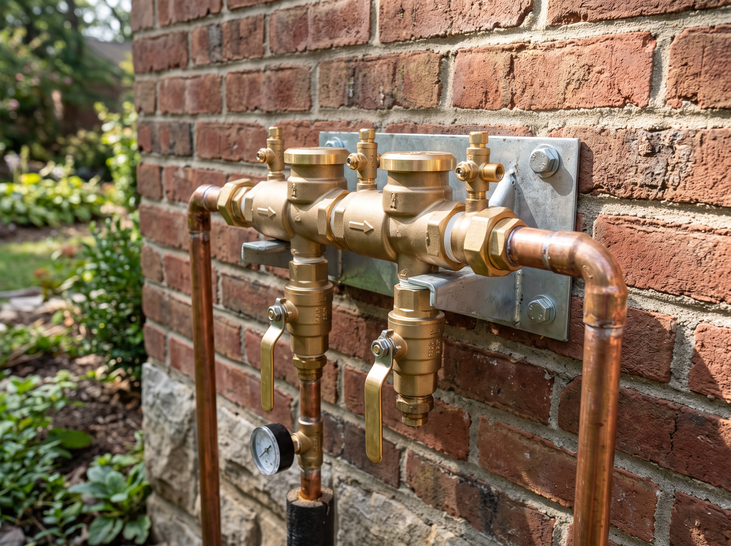 Backflow preventer testing and installation by Turtle Plumbing in Rockwall, TX