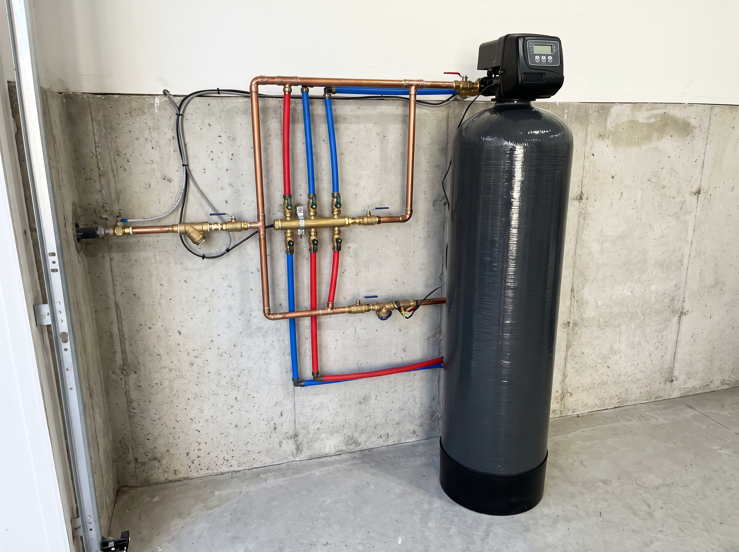 Halo 5 whole-home water filtration and softener system installed by Turtle Plumbing in Rockwall, TX